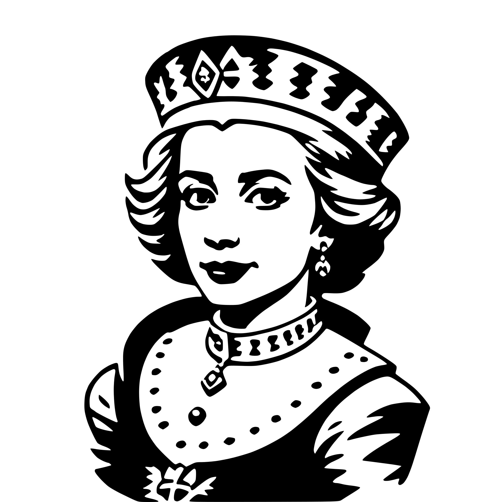 AI-generated SVG of 'queen elizabeth i'