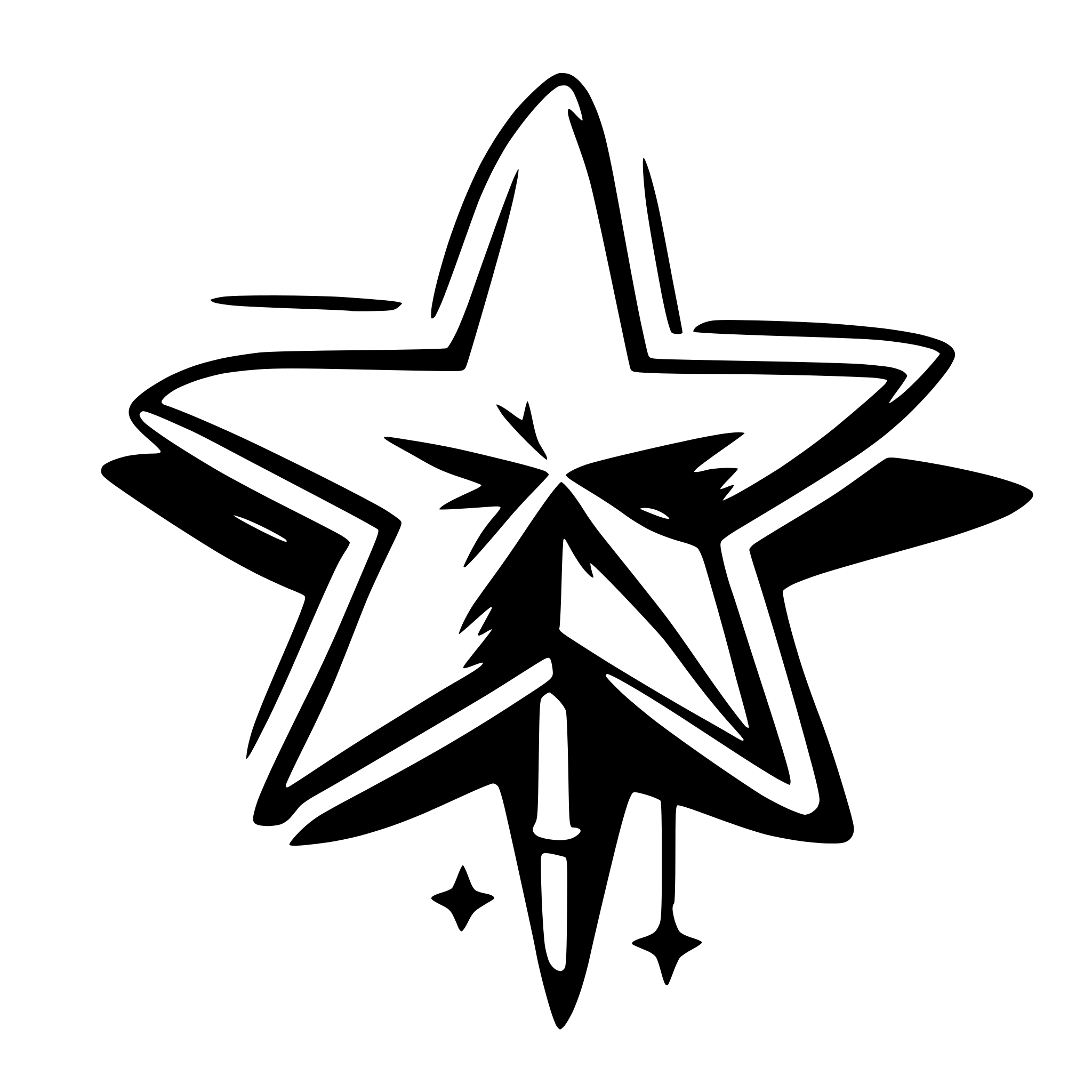 AI-generated SVG of a yellow star