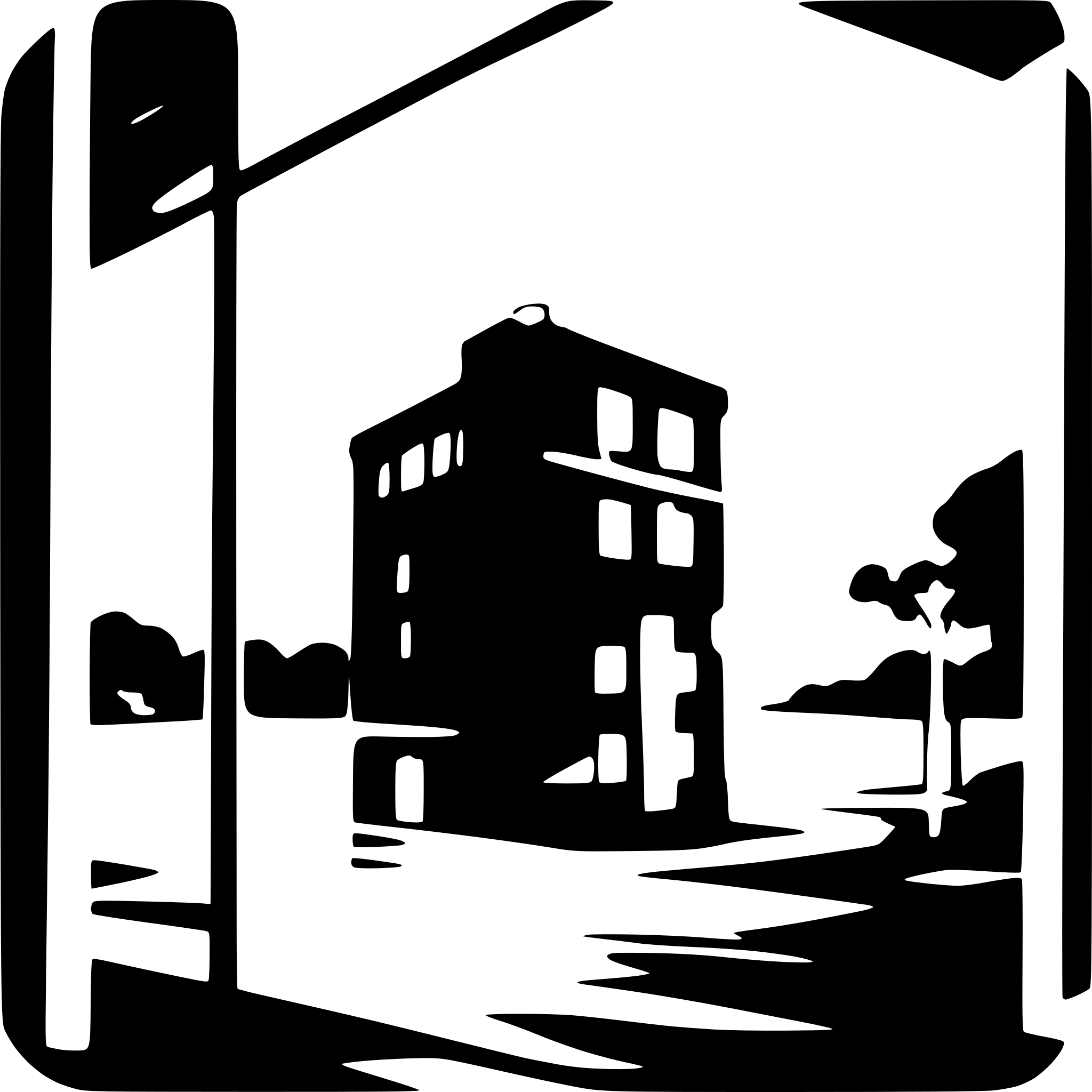 AI-generated SVG of 'stormy clouds inside building'