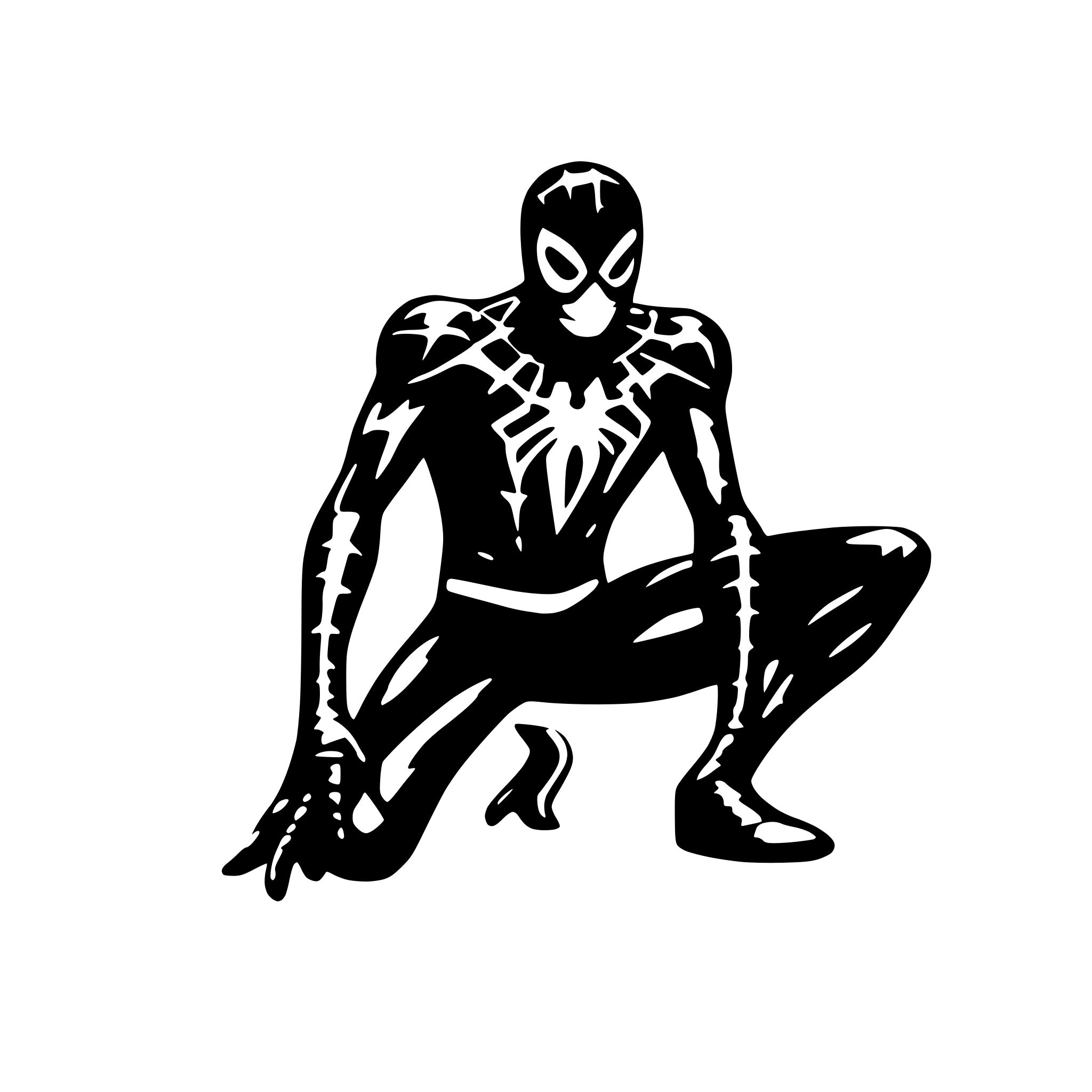AI-generated SVG of 'DIBUJO DE SPIDERMAN'