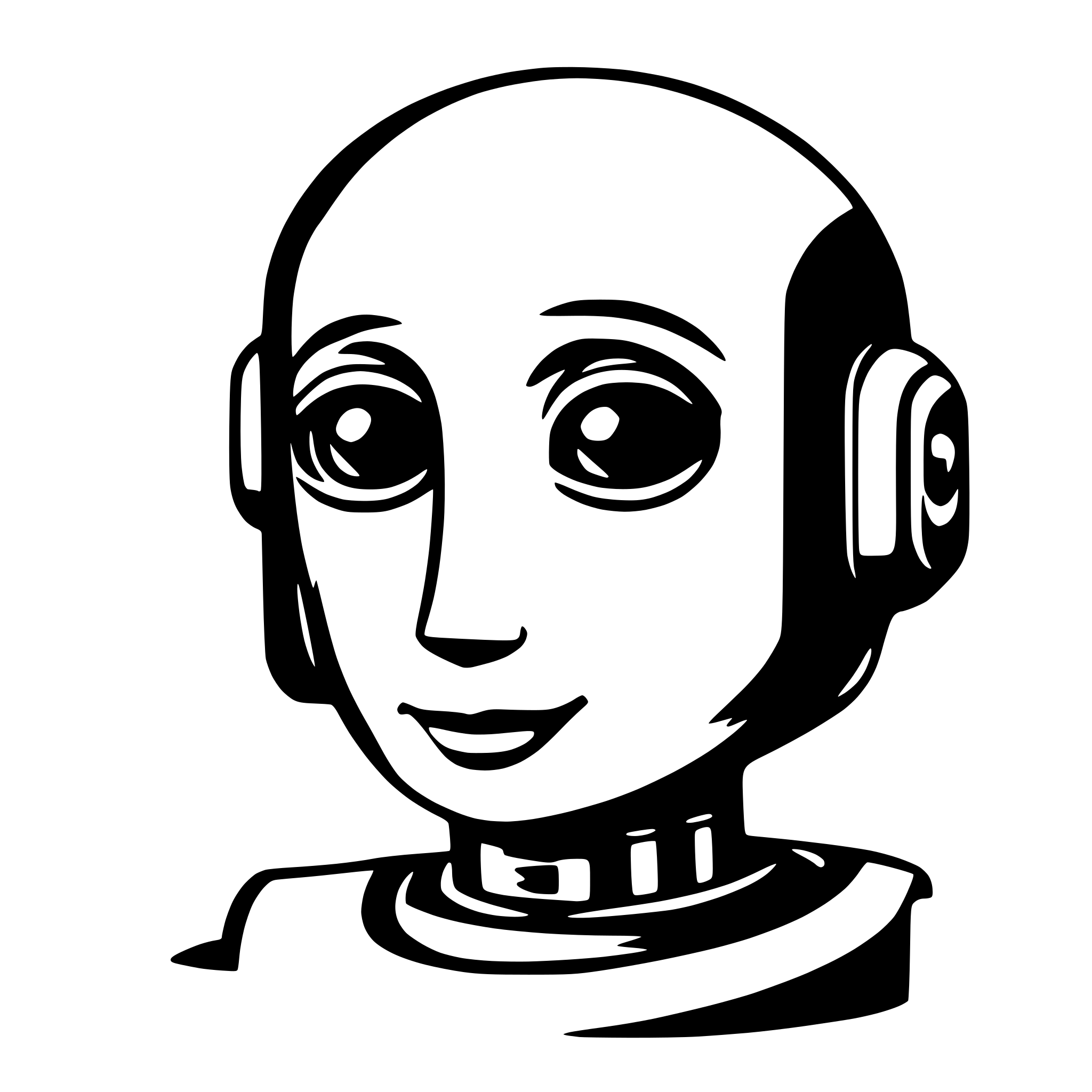 AI-generated SVG of 'AI chat bot'