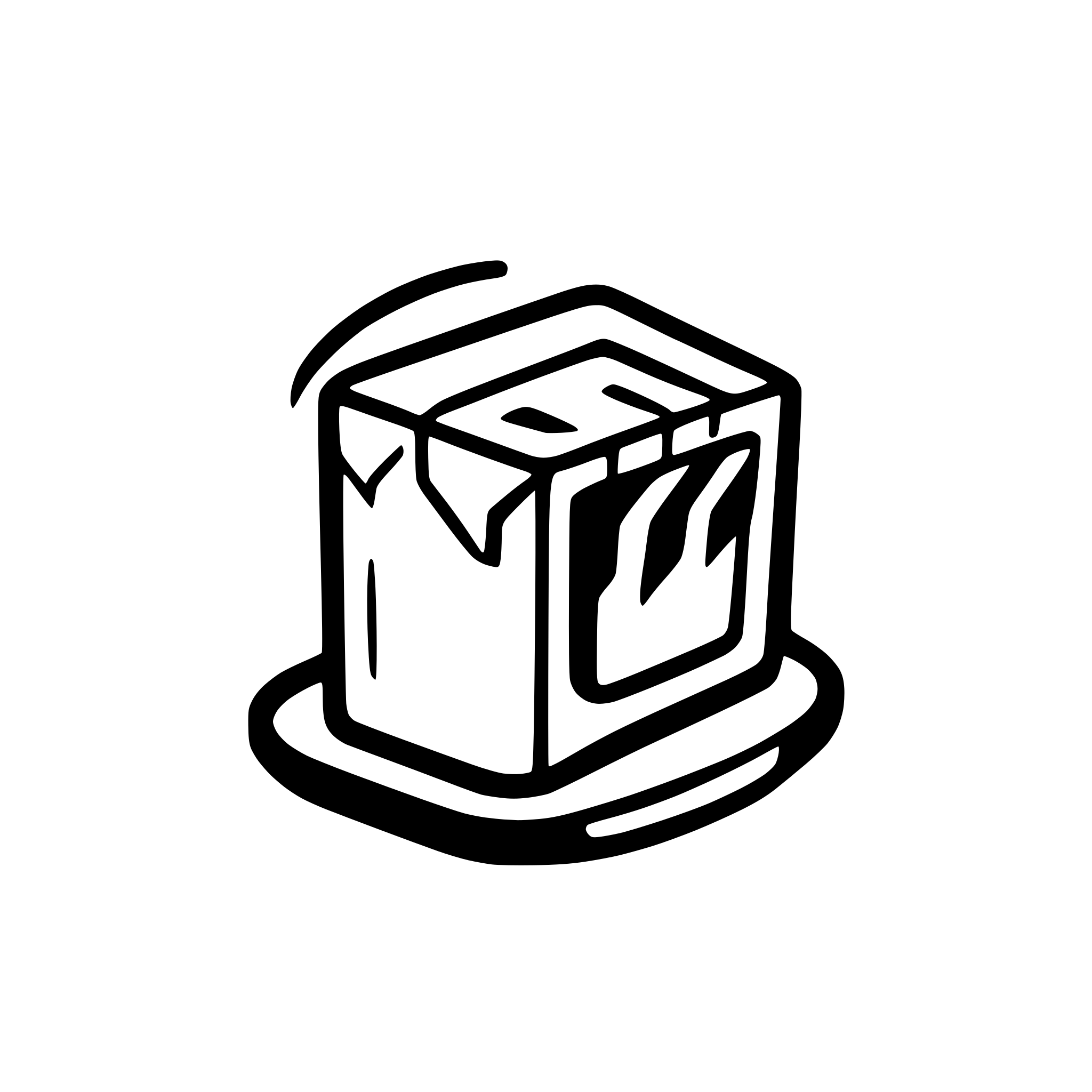 AI-generated SVG of a High tech applicationnamed VenHub that manages street markets. Very simple. Modern.