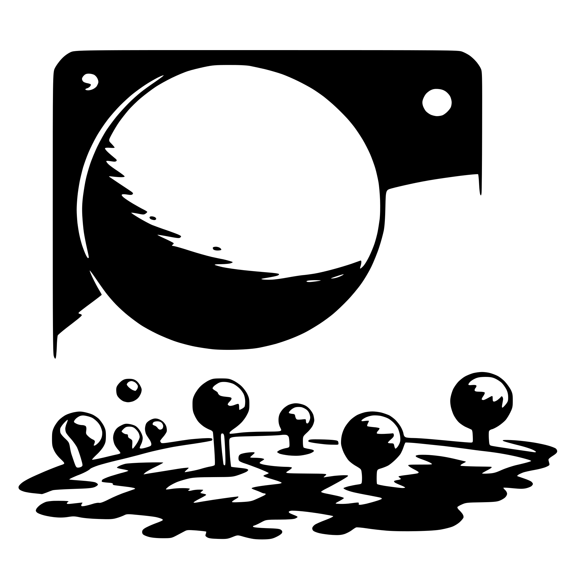AI-generated SVG of 'solar system'