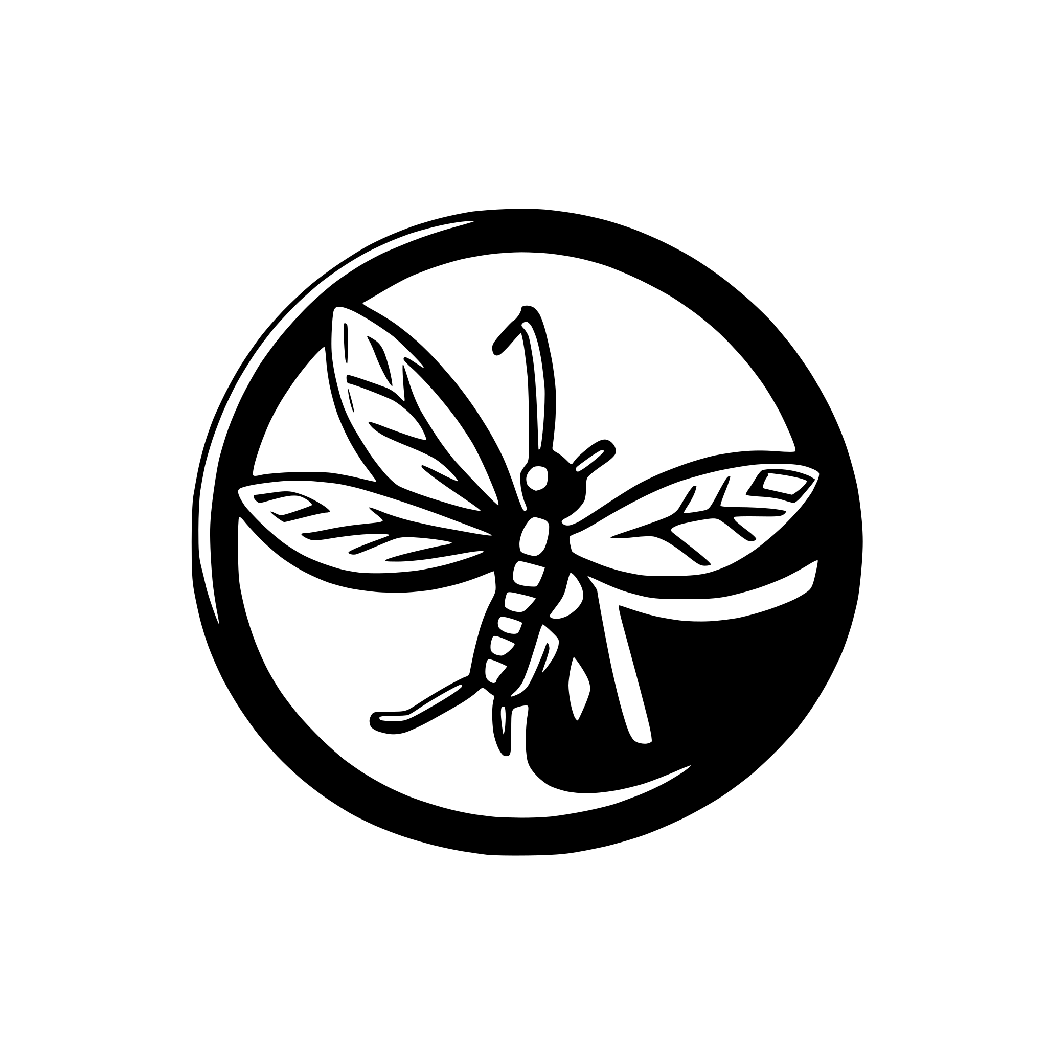 AI-generated SVG of 'mayfly bug debugger'