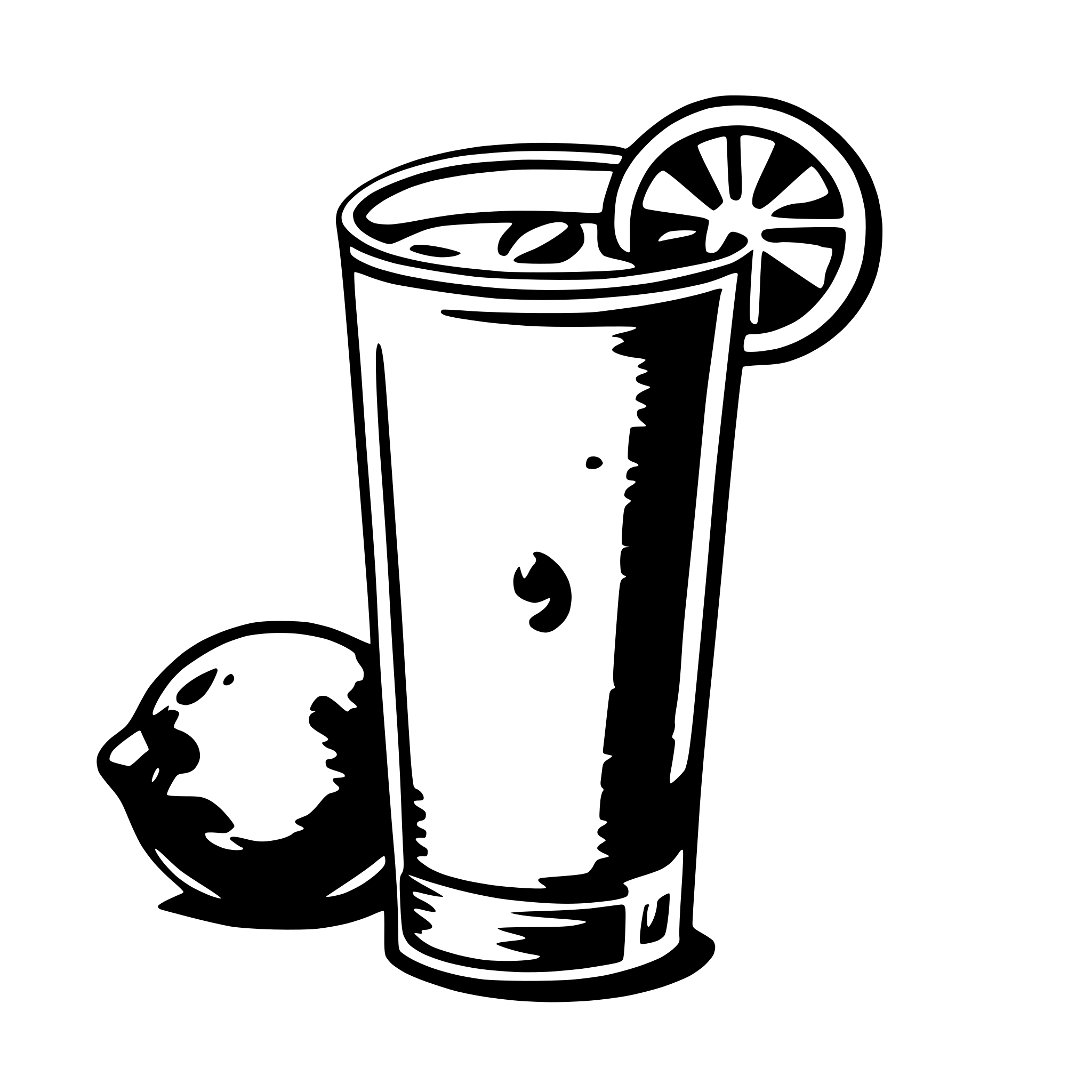 AI-generated SVG of 'Pink lemonade'