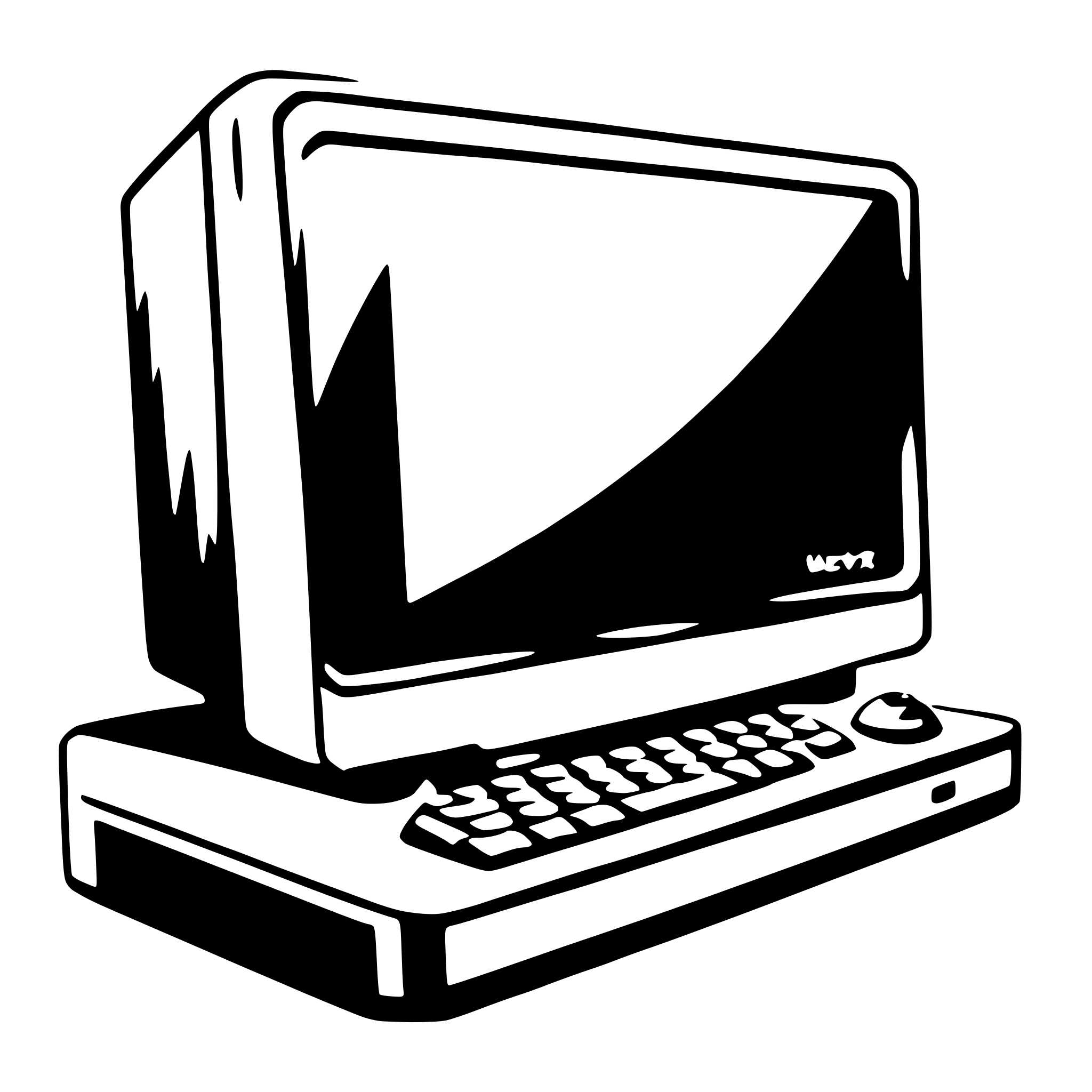 AI-generated SVG of 'computer'