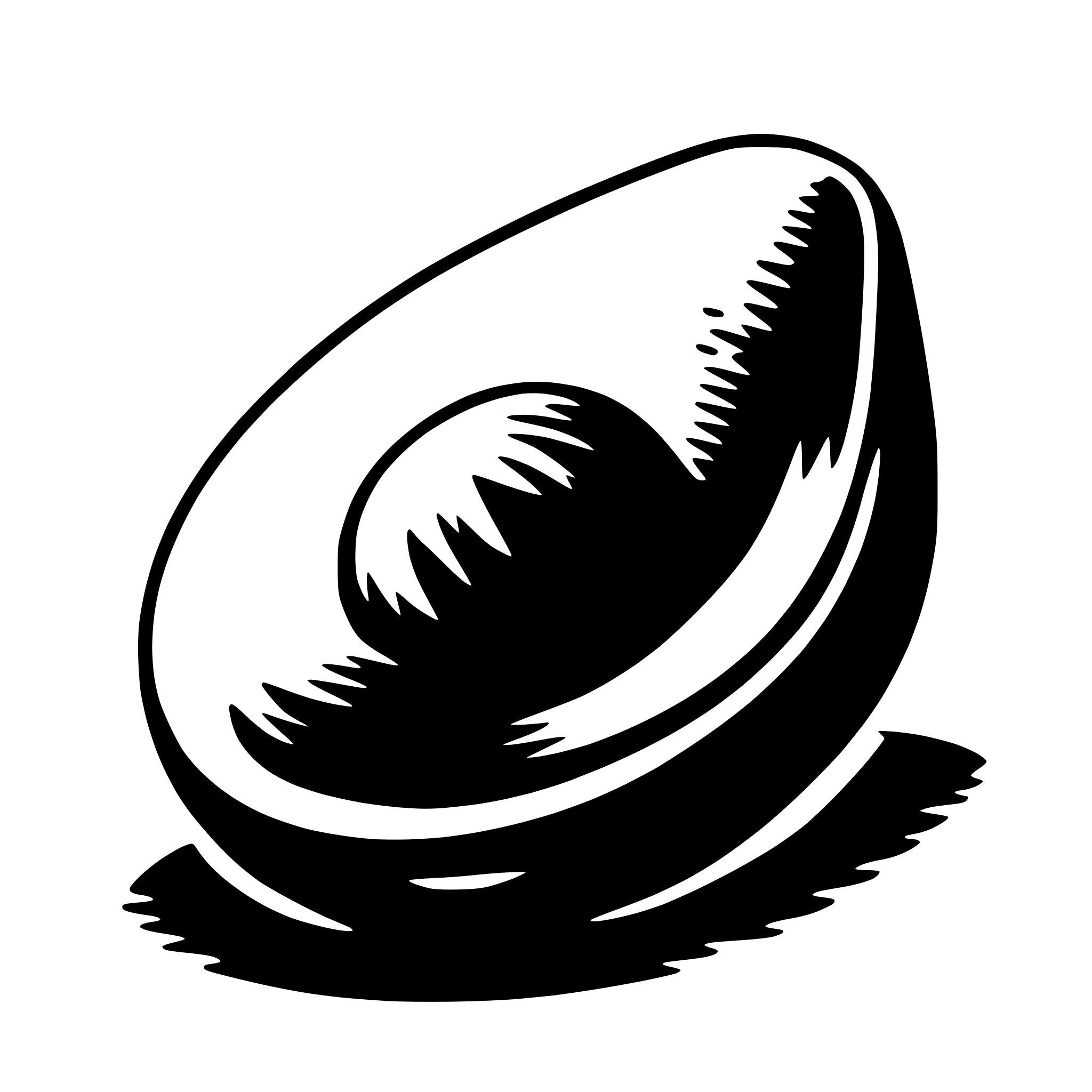 The SVG shows a stylized, simplistic depiction of an egg. The egg is oval with a smooth, curved surface, and it appears to be resting on a flat surface, as indicated by the shadow beneath it. The style is minimalistic, with no additional details or textures. The egg is the central object in the SVG, and there is no interaction with other objects as it is the sole focus. 
