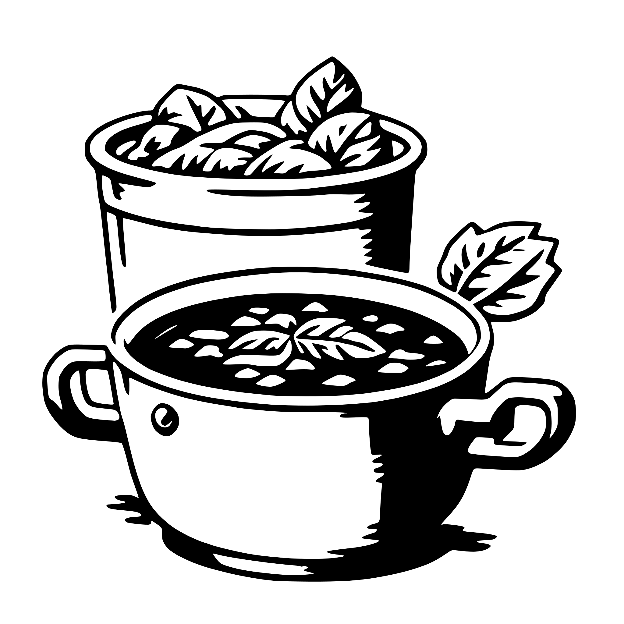 AI-generated SVG of a borscht