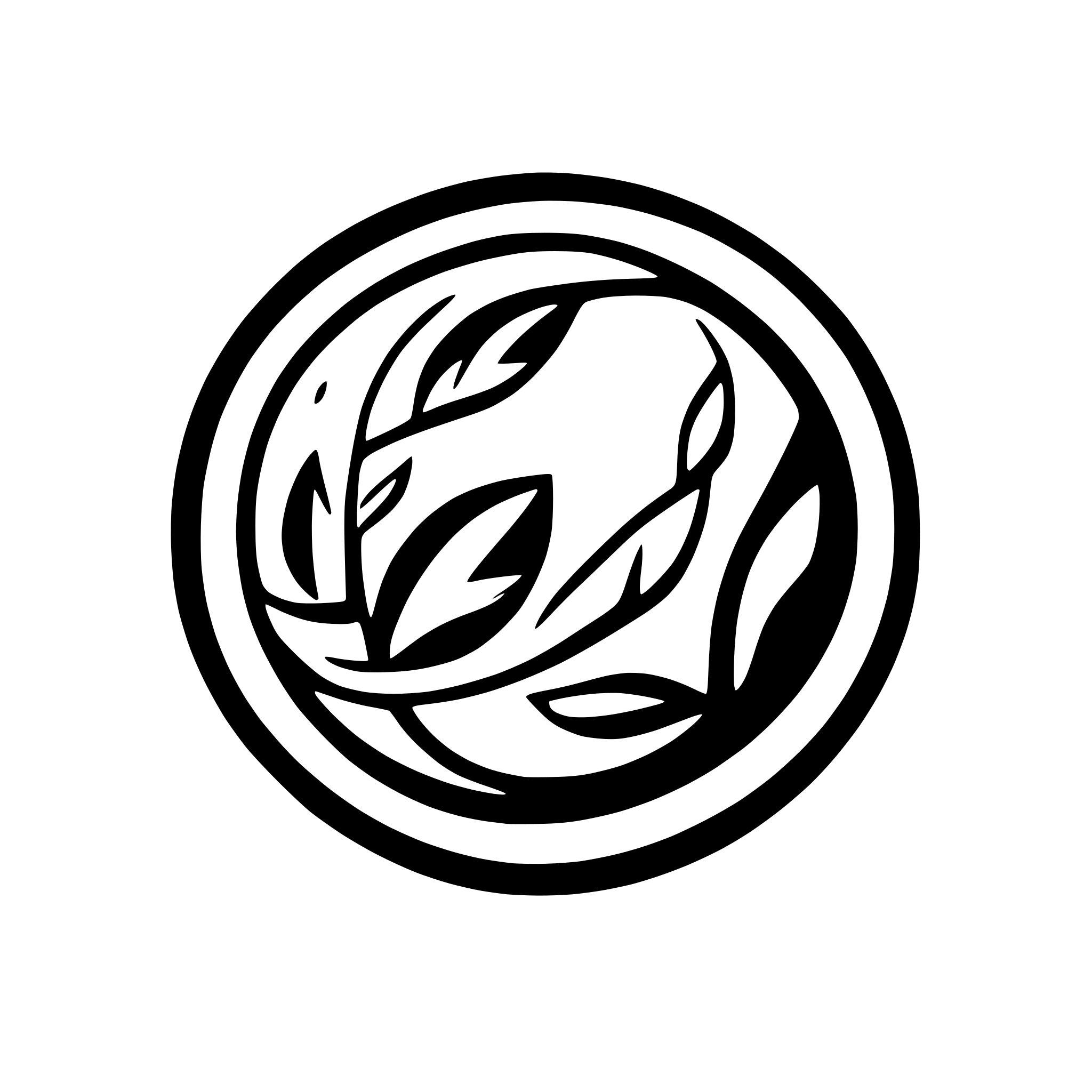 AI-generated SVG of a a planet surrounded by a communication network