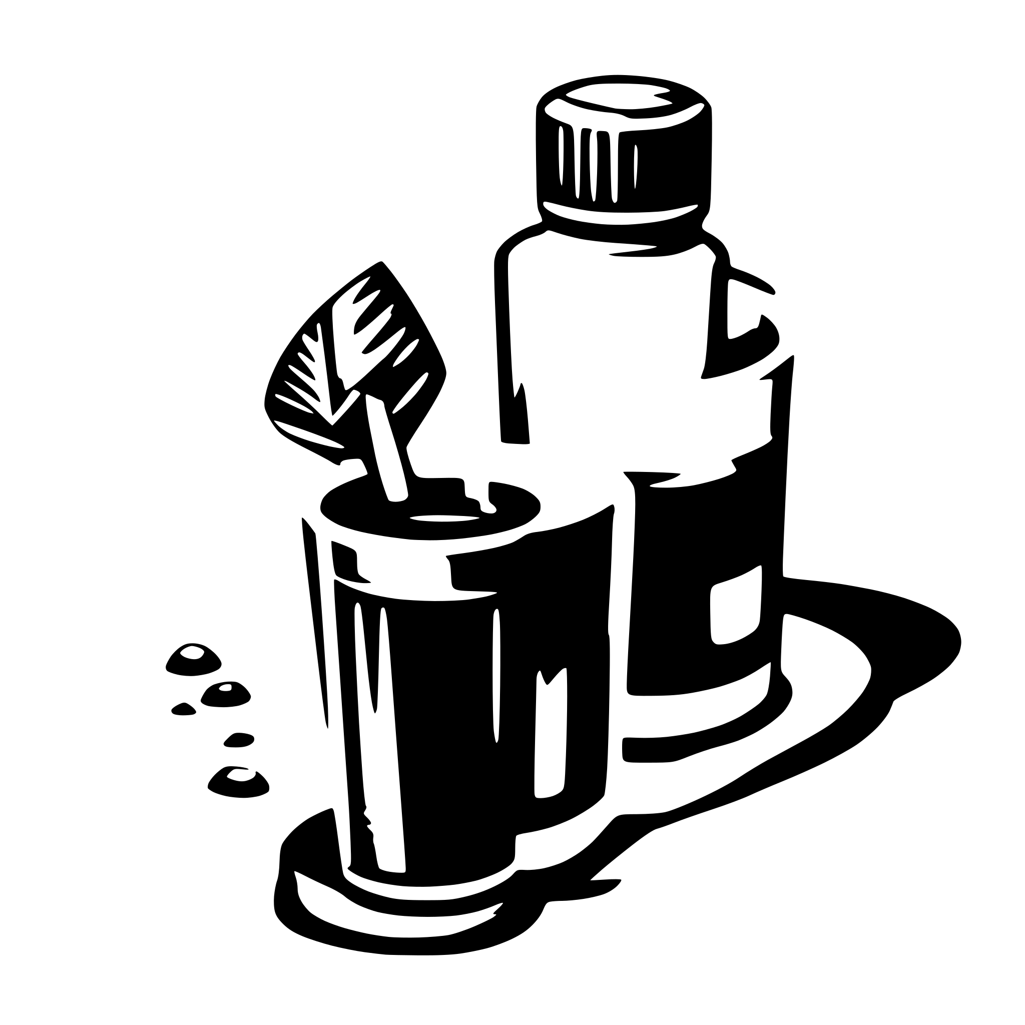AI-generated SVG of 'LAQUAGE'