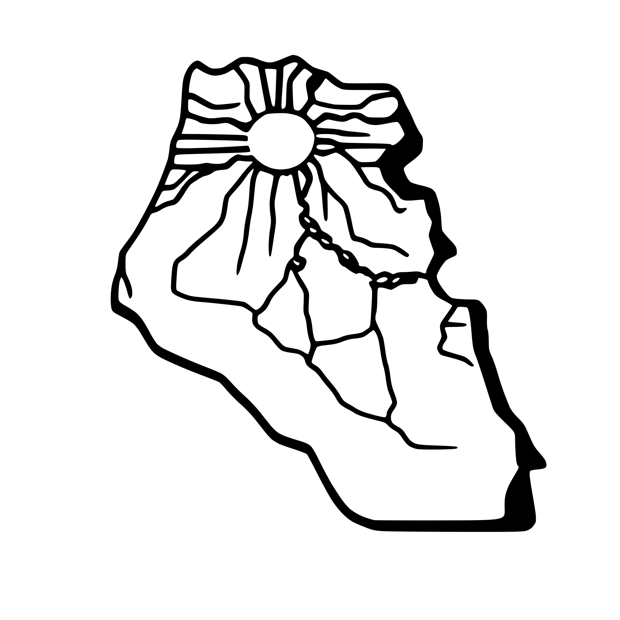 AI-generated SVG of 'Saudi Arabia map with connections'