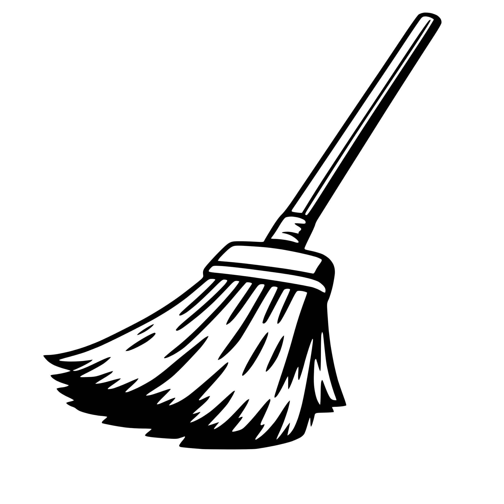 AI-generated SVG of 'broom'