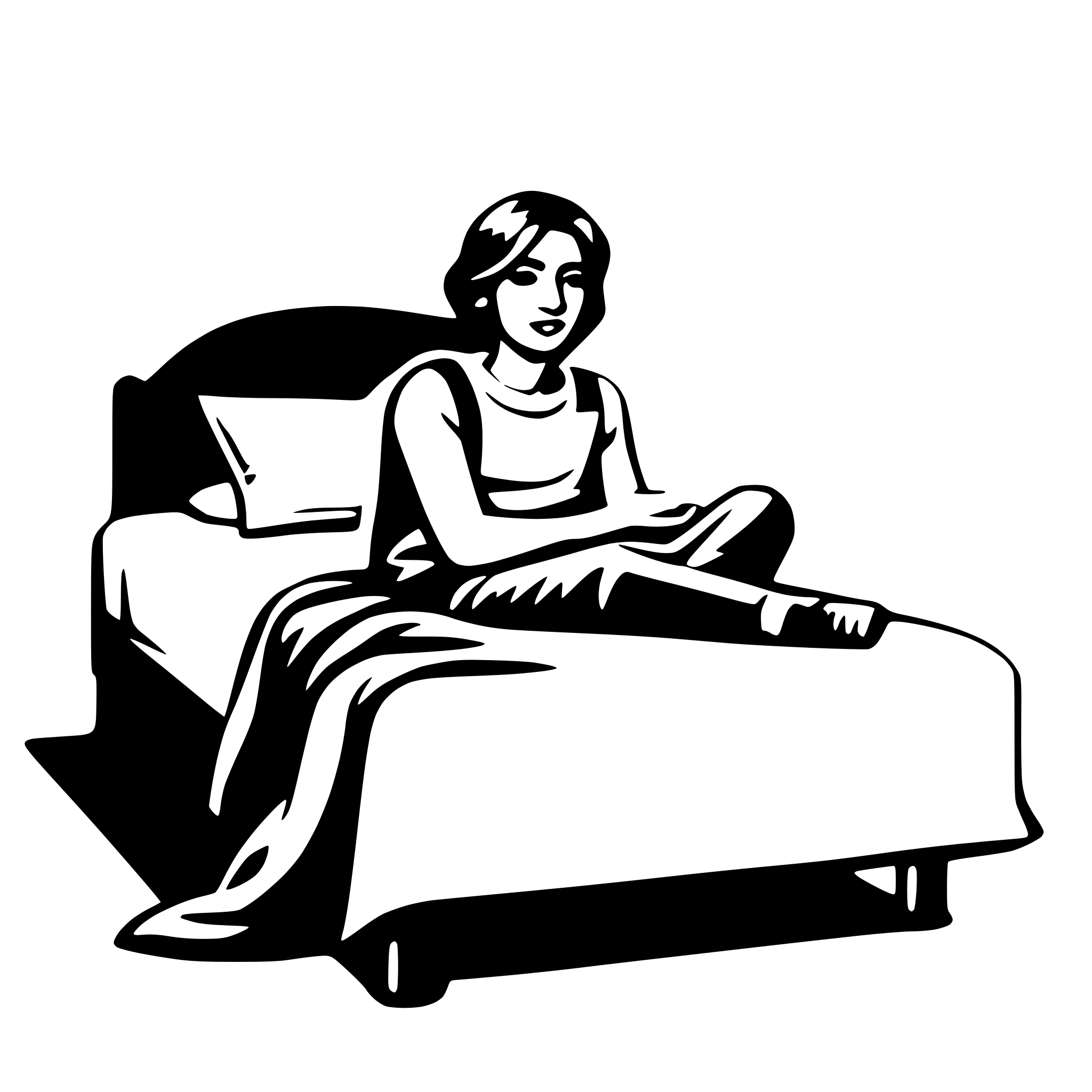 AI-generated SVG of 'bedfellow'