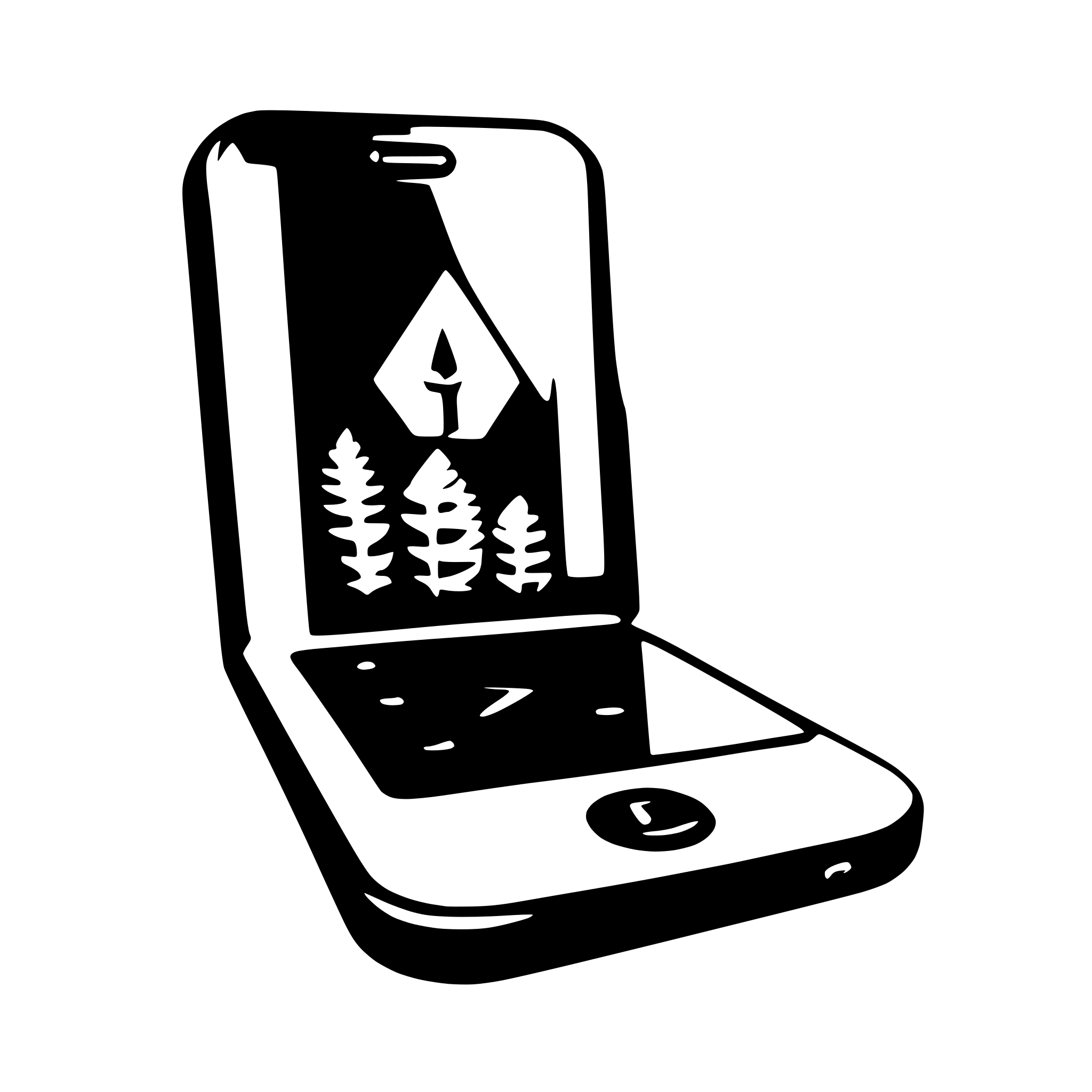 AI-generated SVG of 'smartphone'