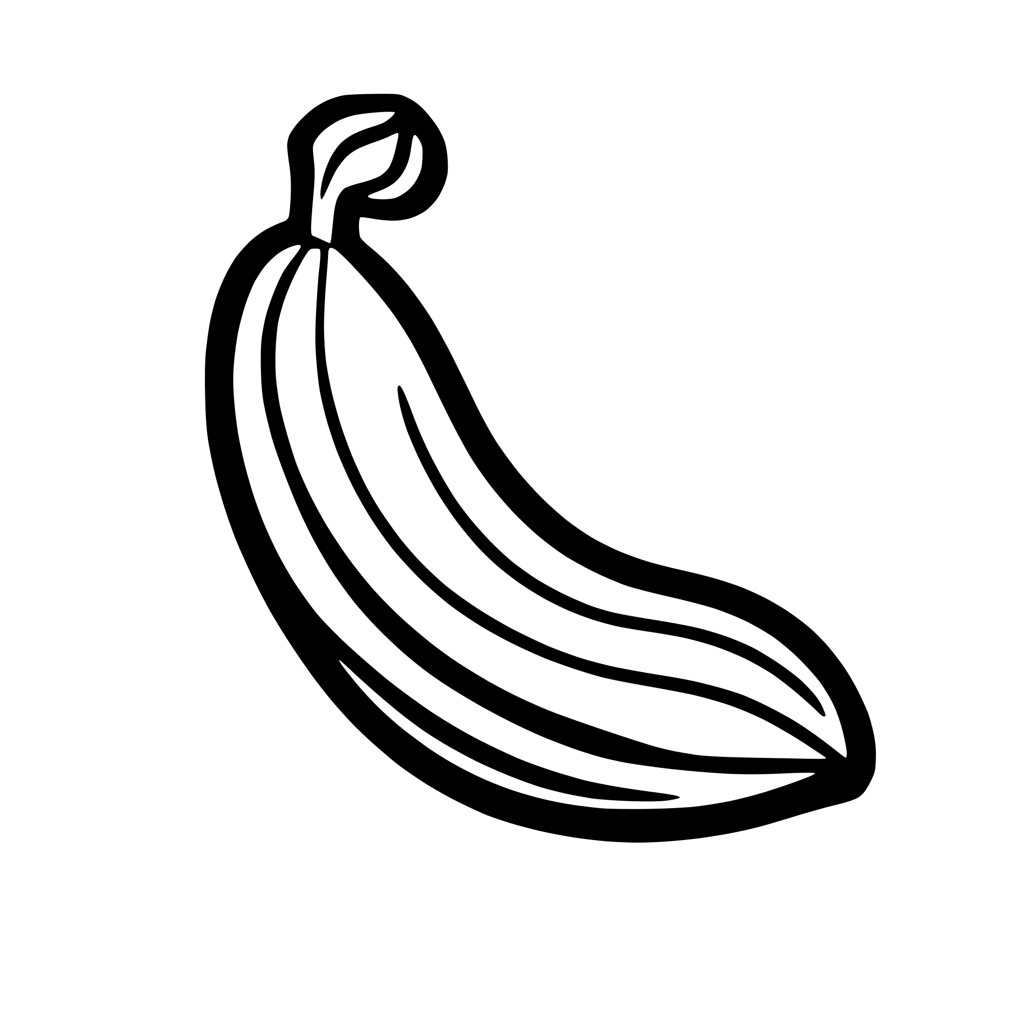 AI-generated SVG of 'BANANA'