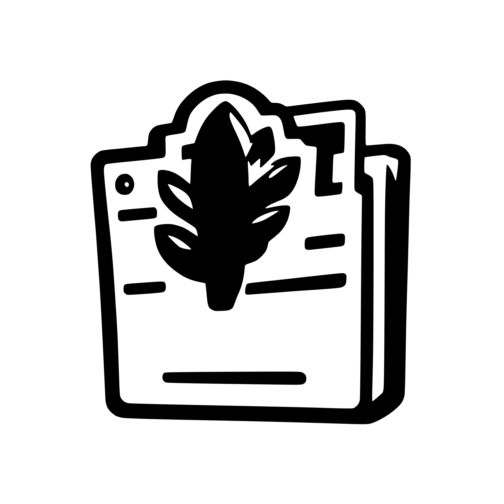 AI-generated SVG of a folder