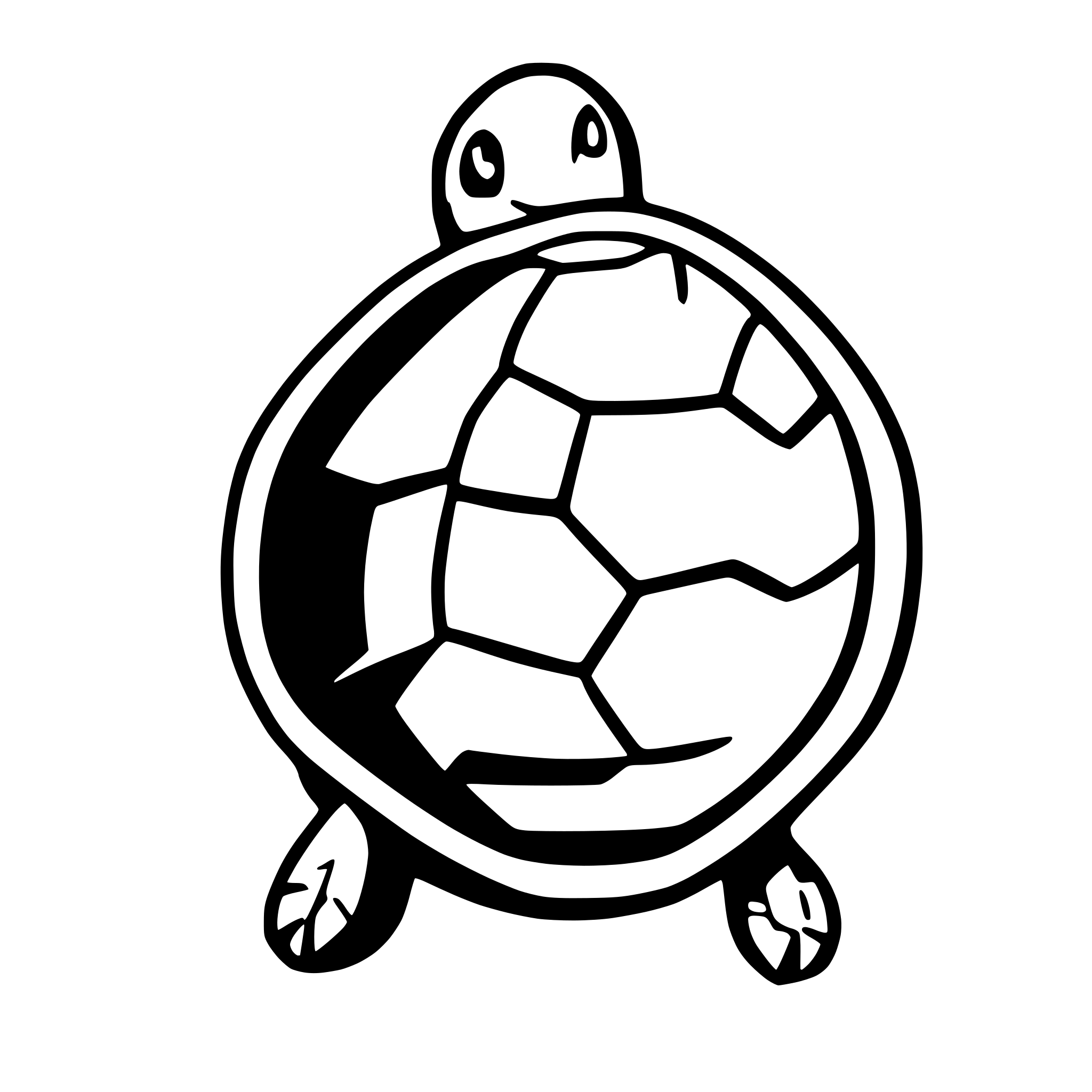 AI-generated SVG of a turtle shell