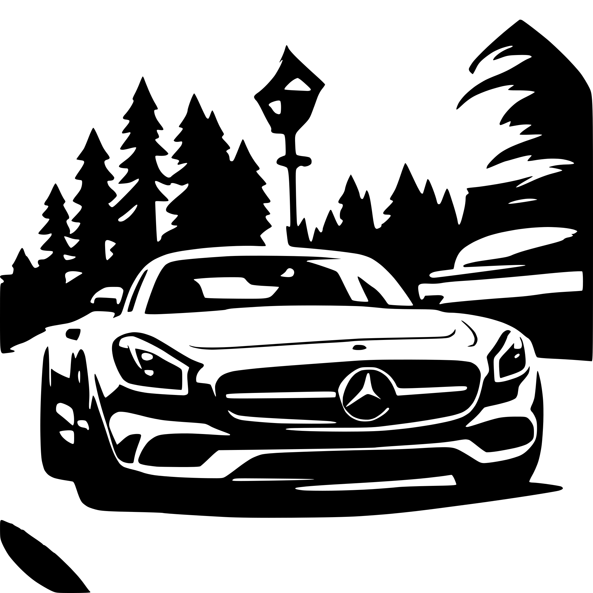AI-generated SVG of 'mercedes amg gt'