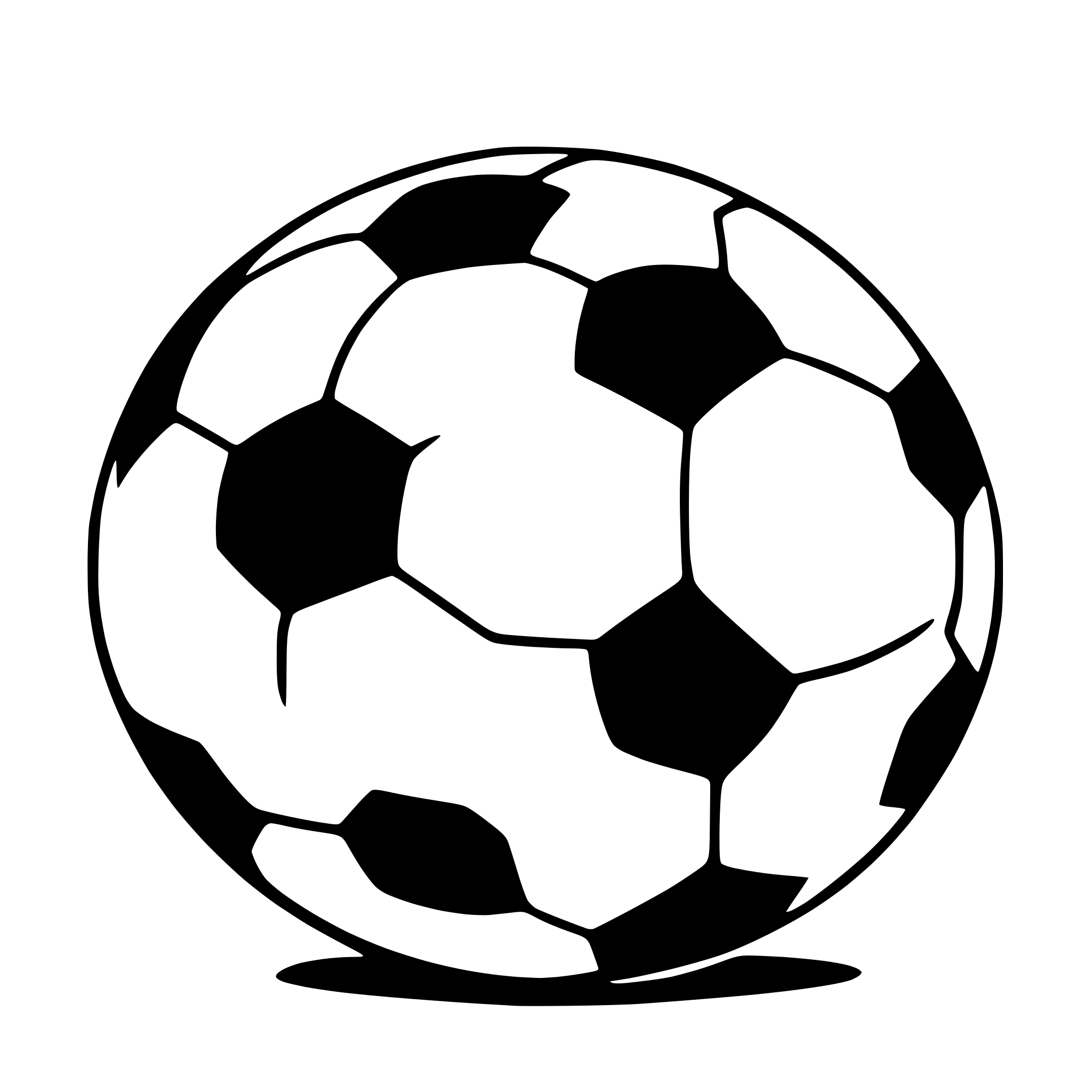 AI-generated SVG of 'soccer ball'