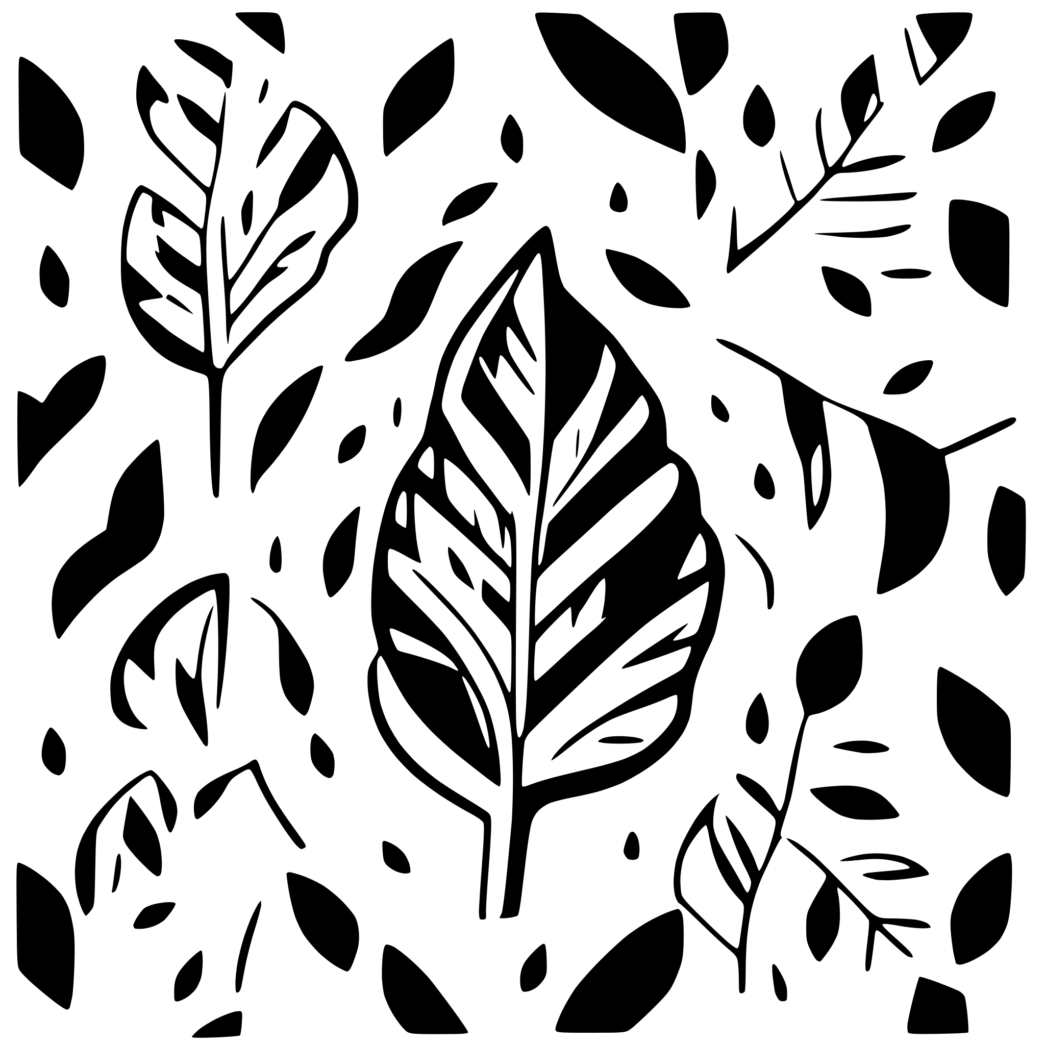 AI-generated SVG of a damascus pattern