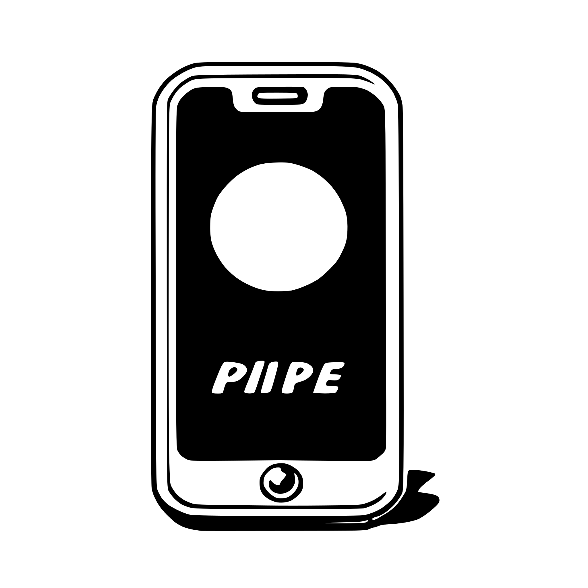 AI-generated SVG of a smartphone
