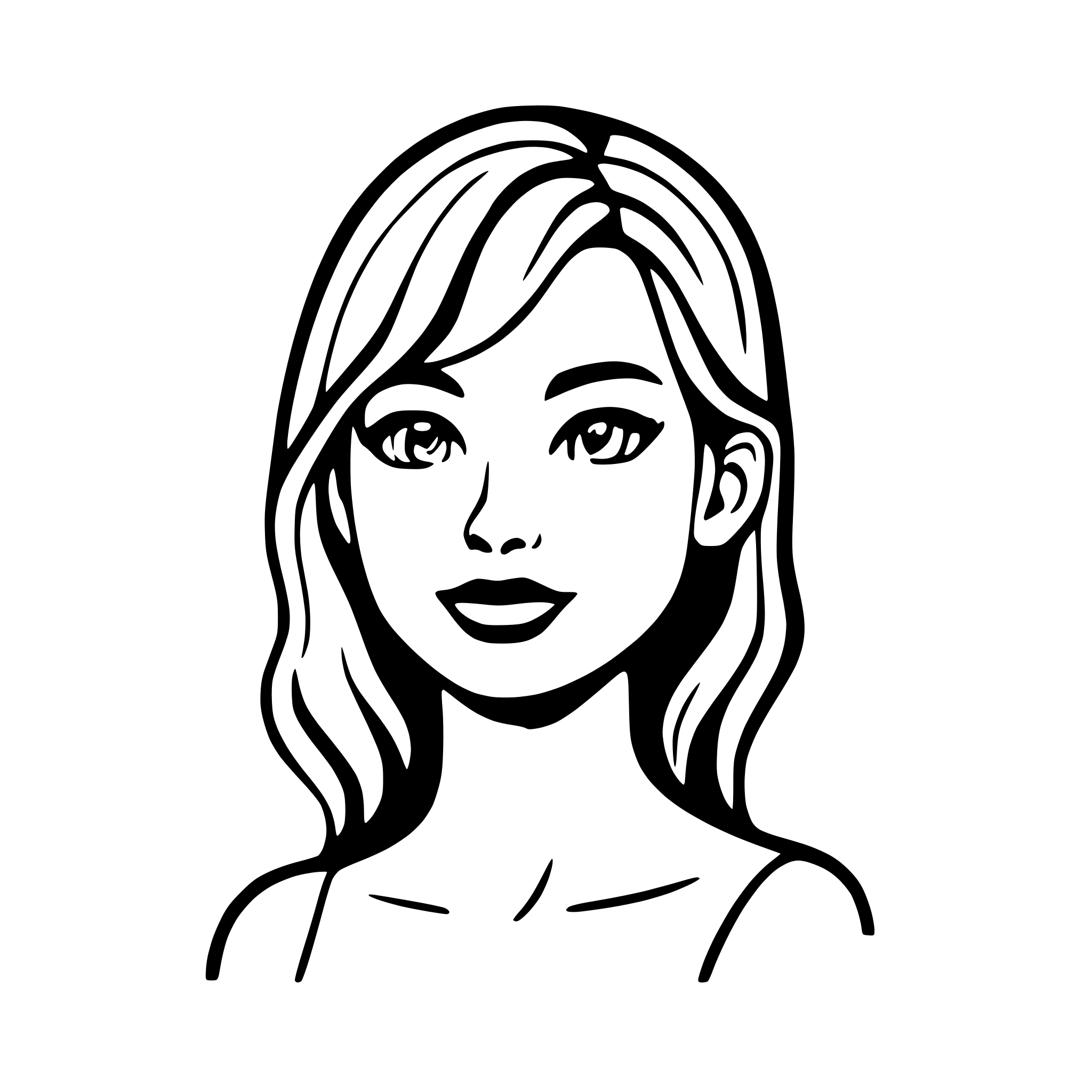 AI-generated SVG of a neo sigilism