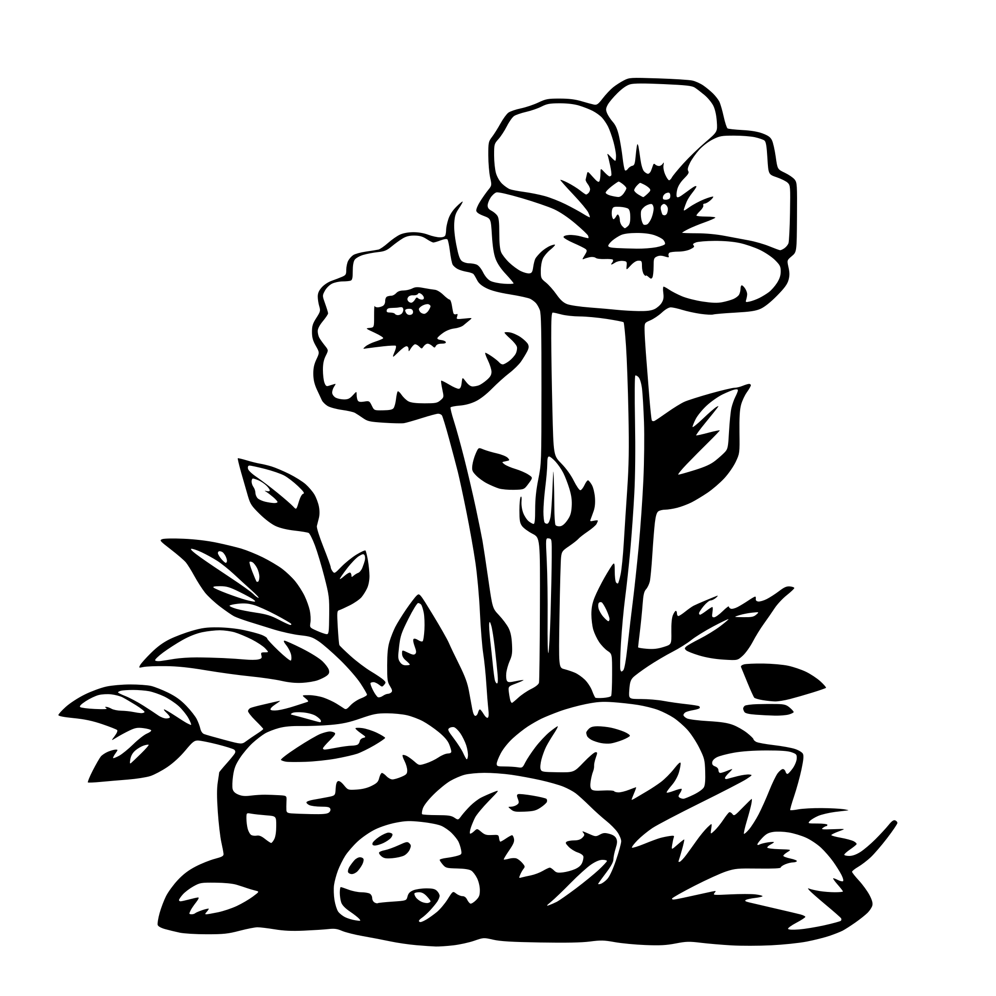 AI-generated SVG of '黑金哥吉拉'