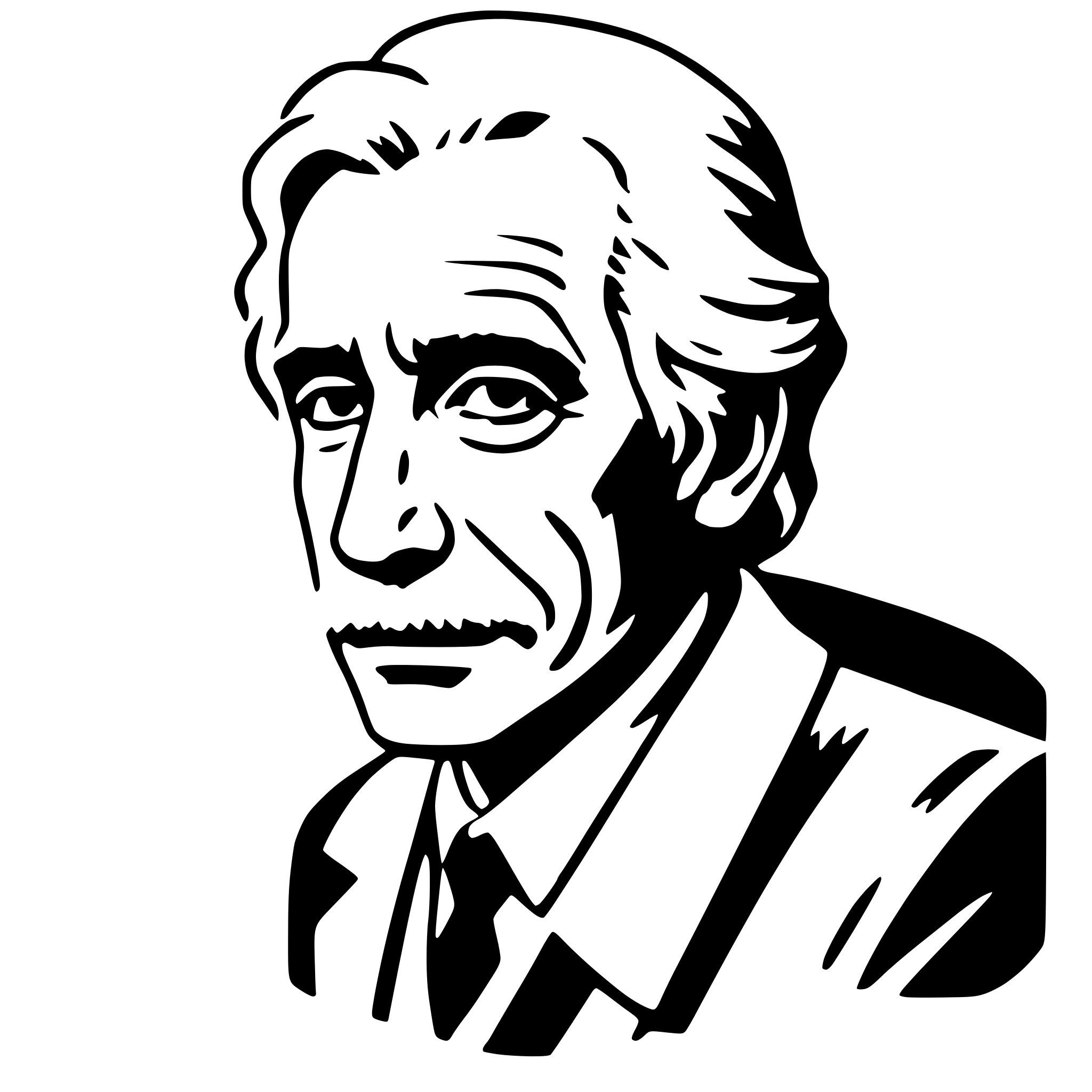 AI-generated SVG of 'albert schweitzer'