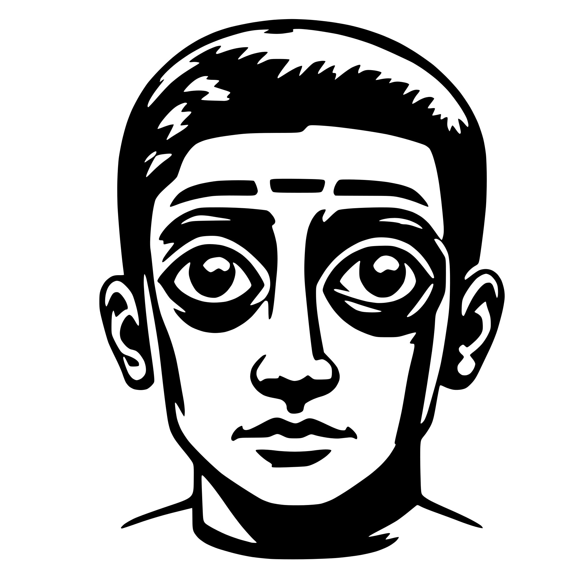 AI-generated SVG of 'cyclops'