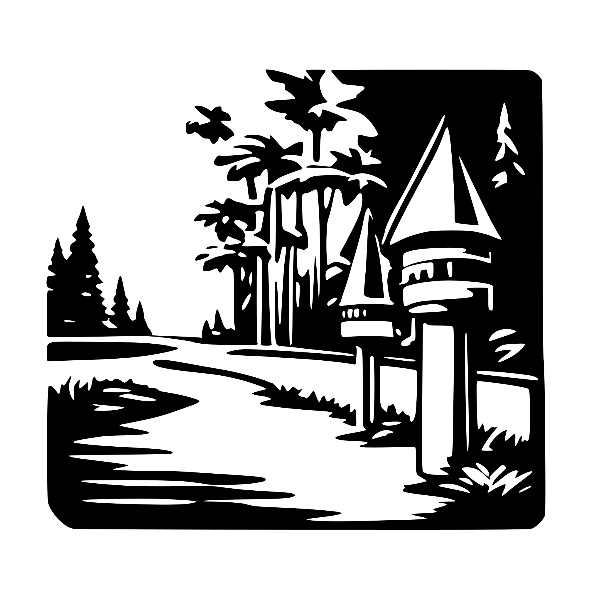 AI-generated SVG of a instityute adv banner