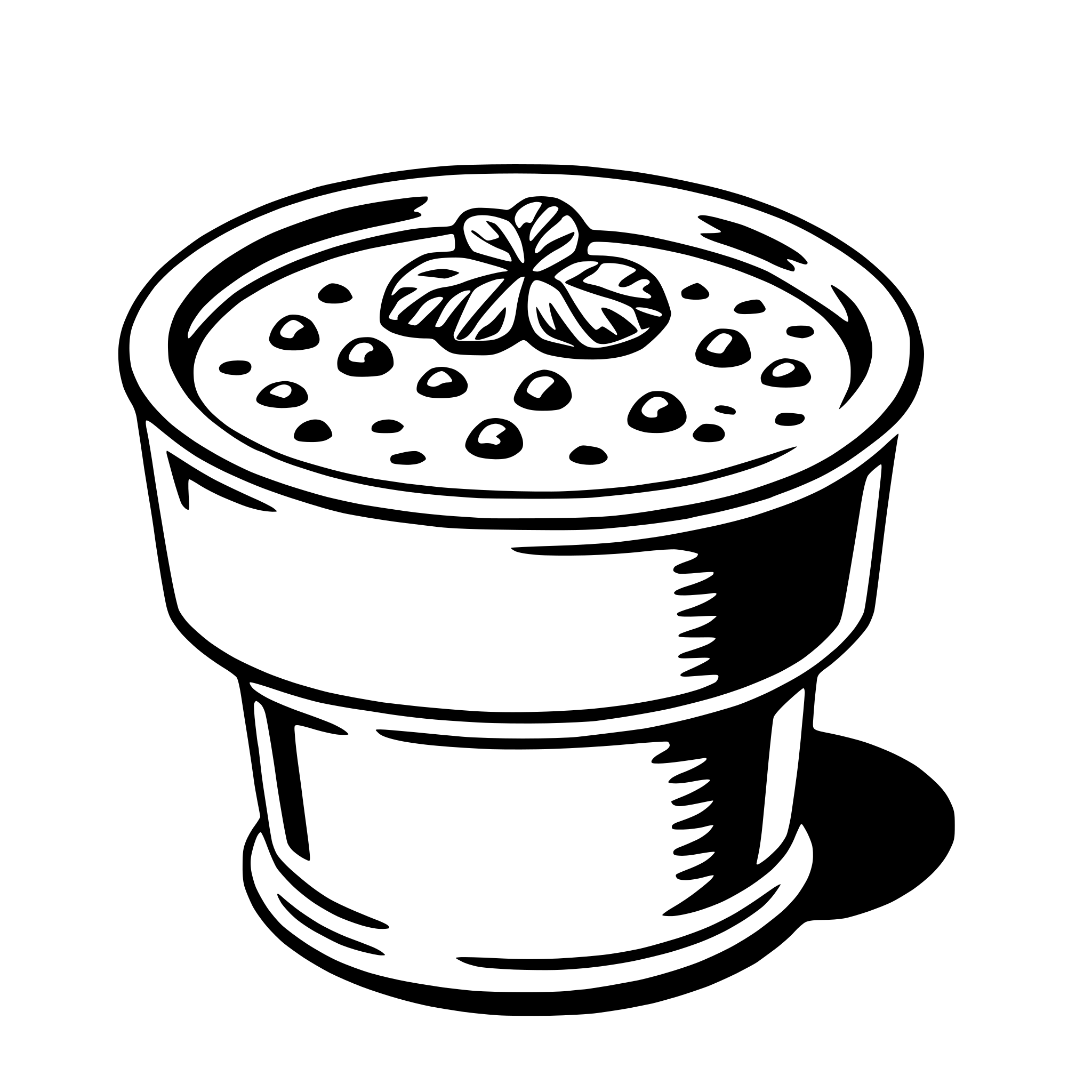 AI-generated SVG of a chowder