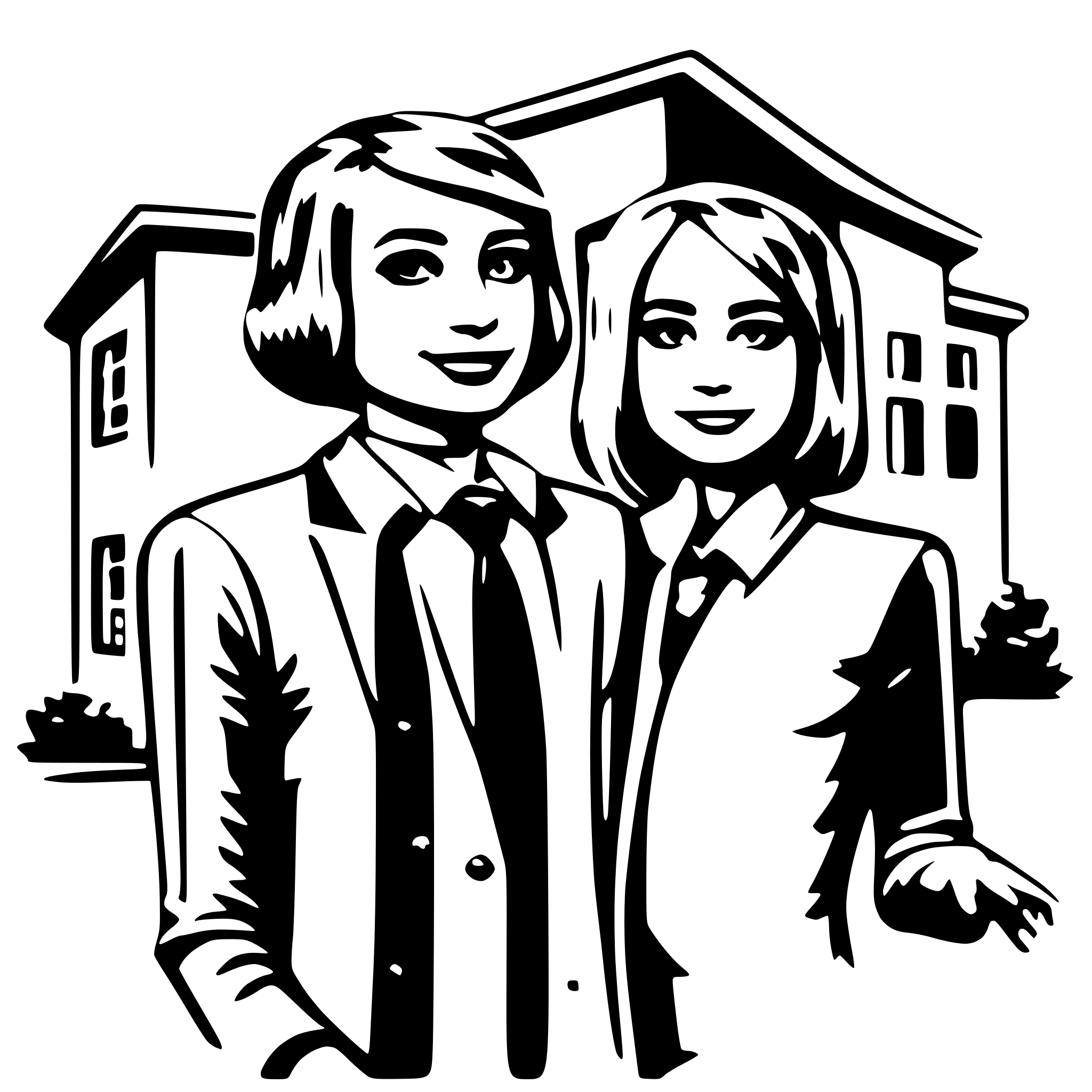 AI-generated SVG of 'an ai real estate agent'