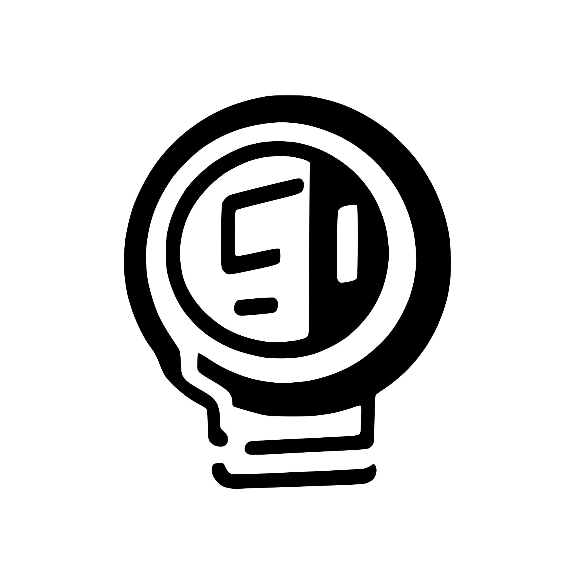 AI-generated SVG of a a circle icon for a software intended to use electronic italian id card