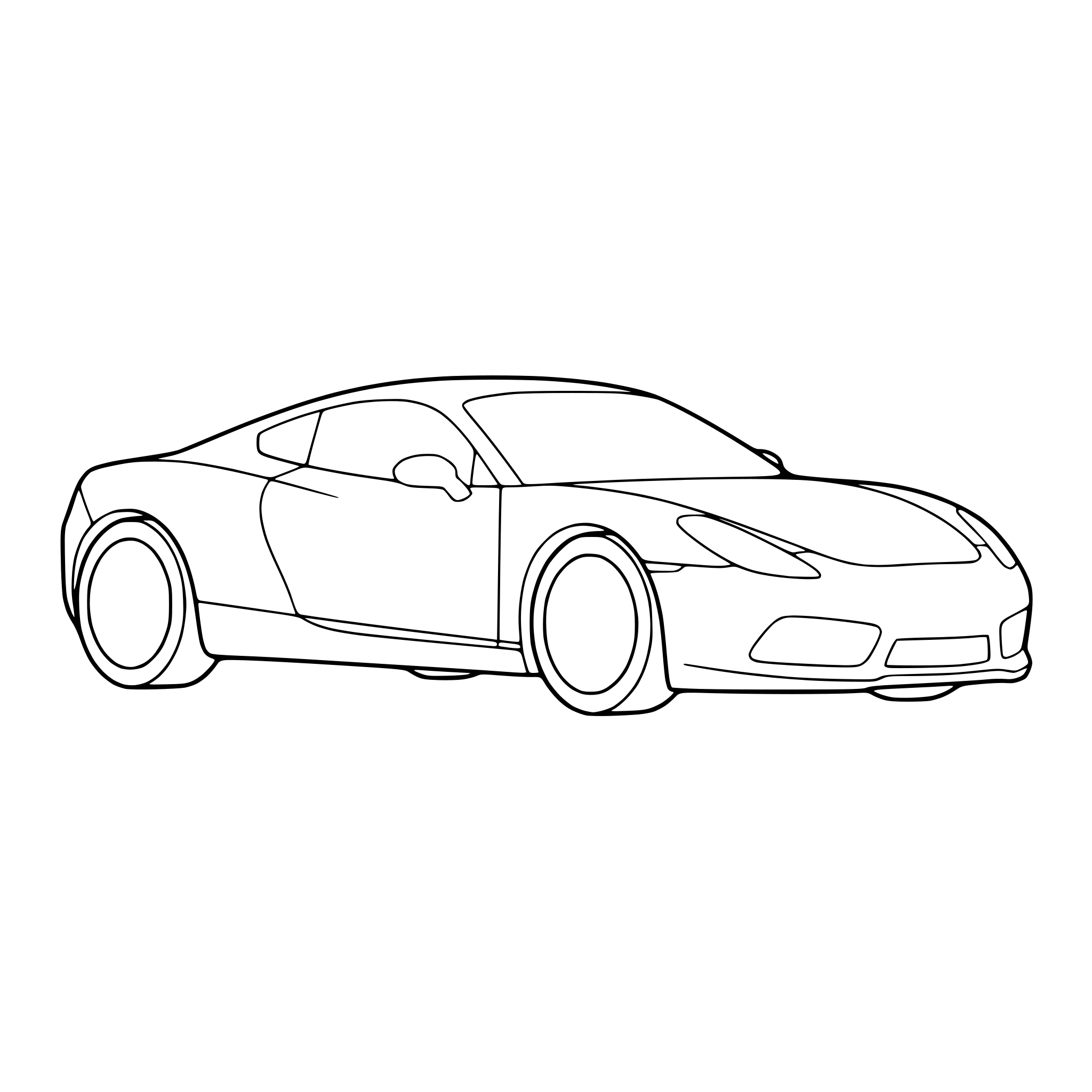 AI-generated SVG of a car