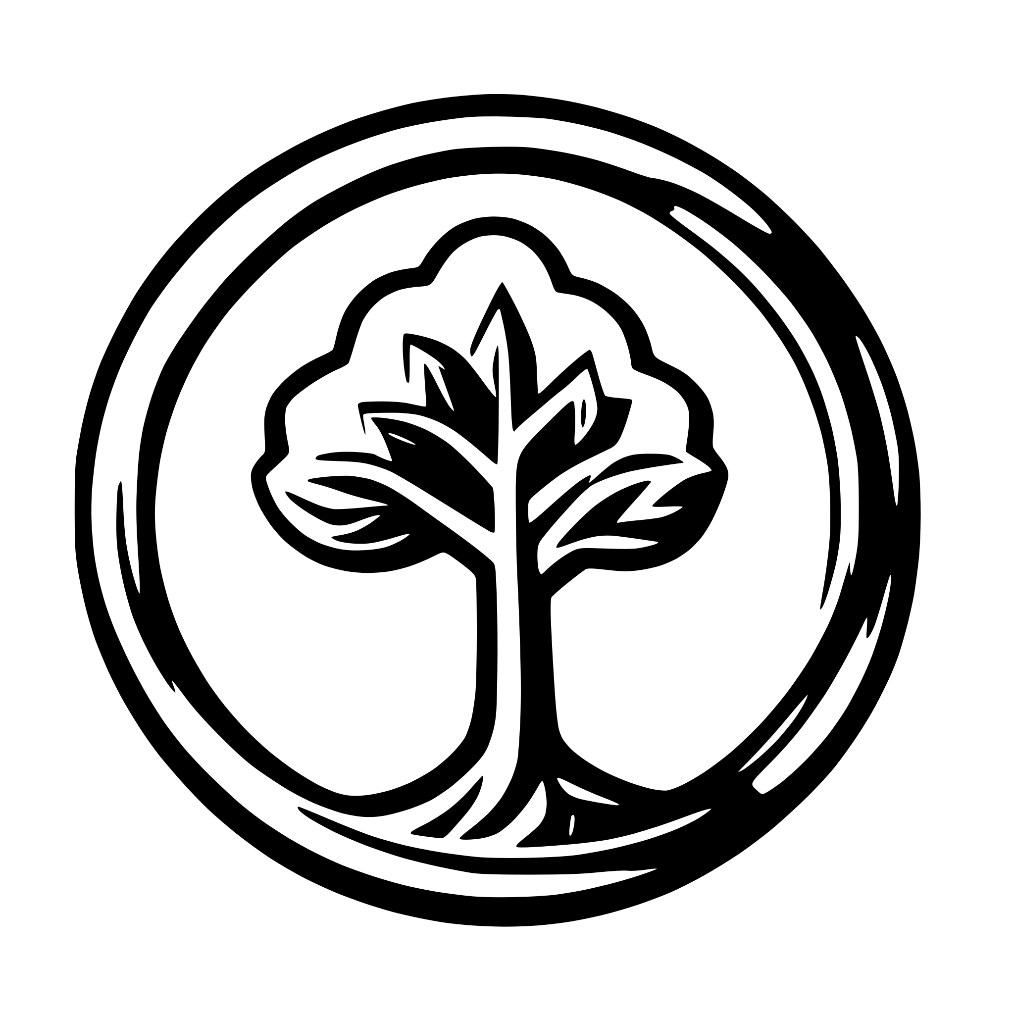 AI-generated SVG of a logo design concept featuring a power button integrated with a tree, symbolizing growth and entrepreneurship.