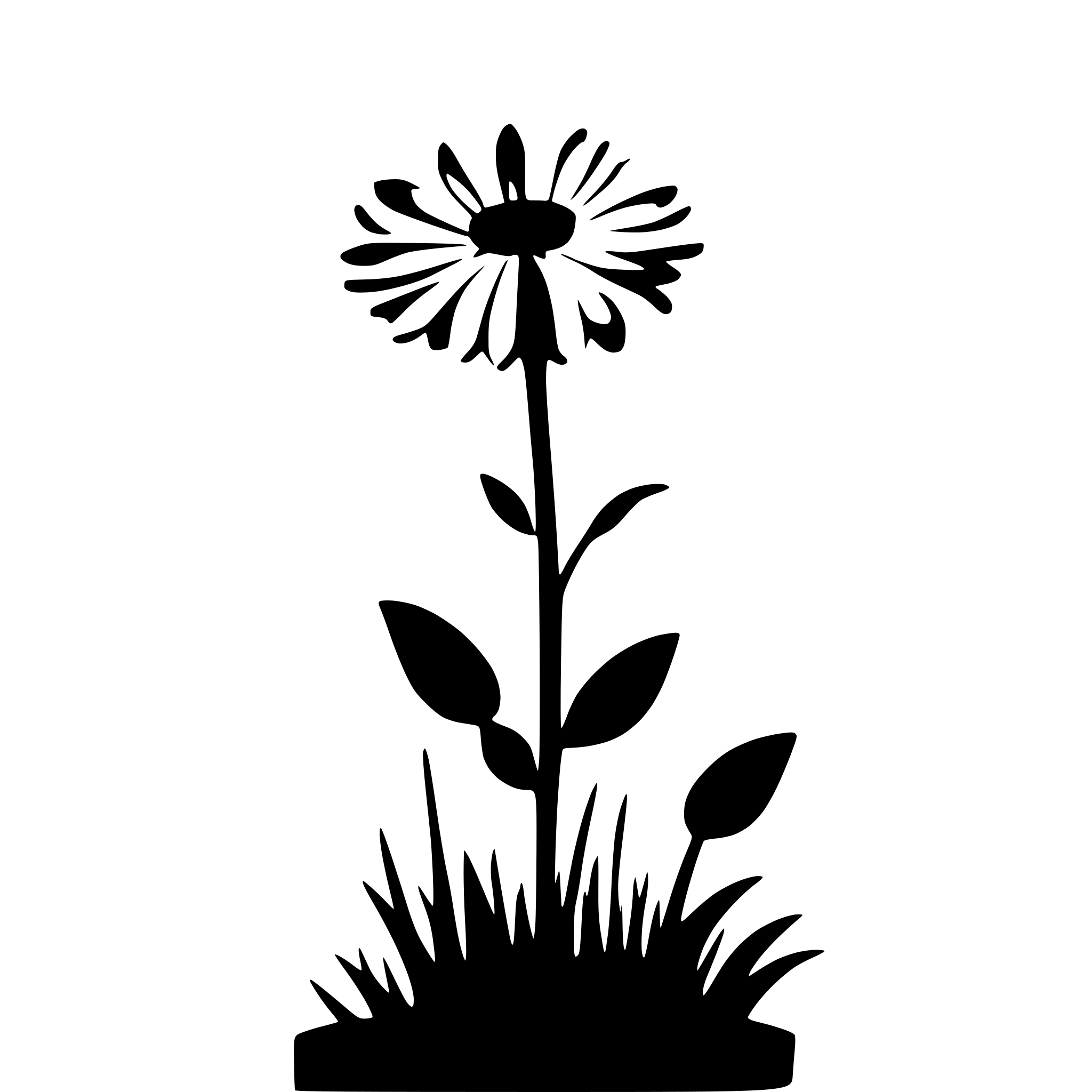 AI-generated SVG of a blumenwiese