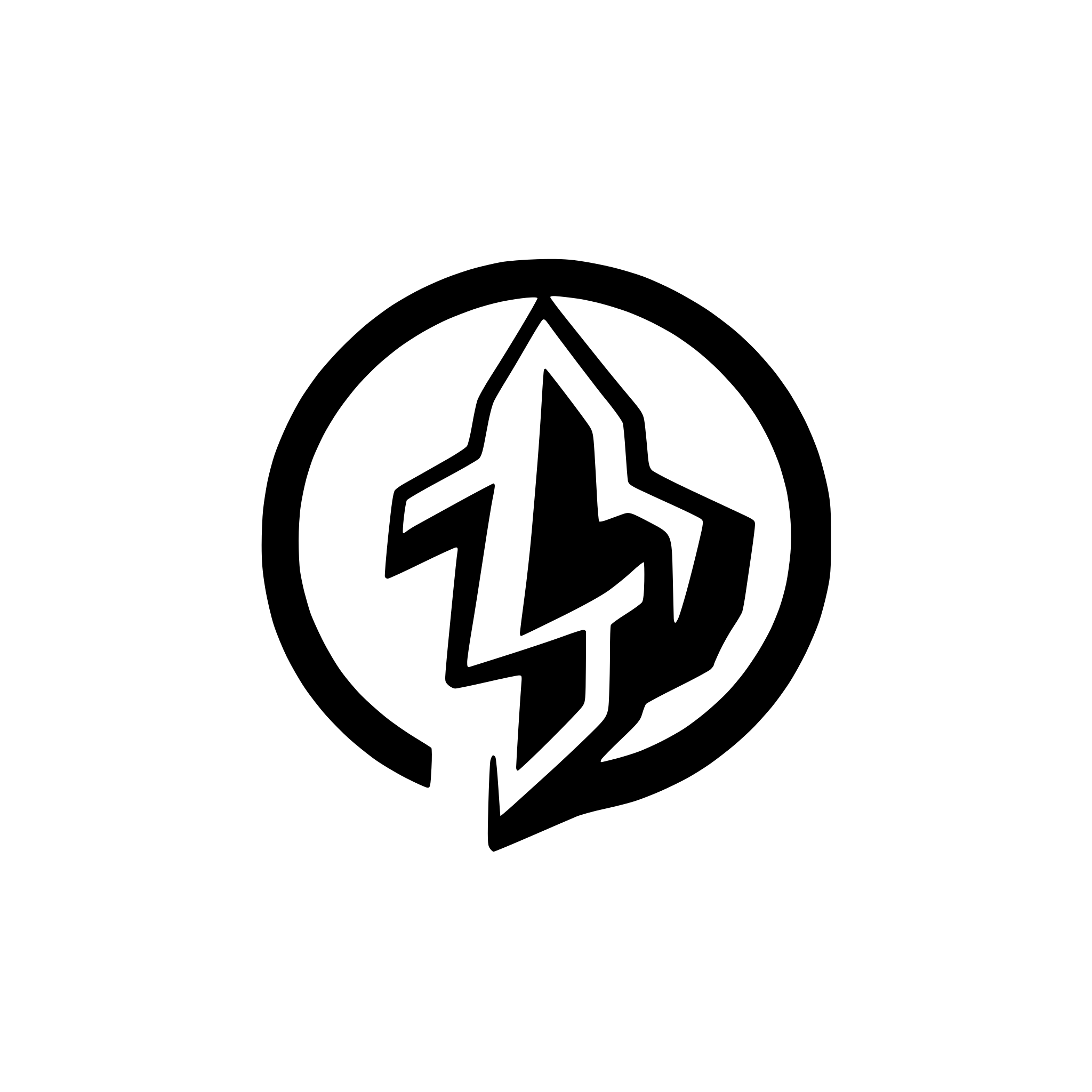 AI-generated SVG of a beautiful flat-style logo design depicting a lightning filled with a gray-blue gradient, with a black outline of 8 pixels, transparent background, high quality, logo, creative flat-style logo design, fashionable on dribbble, presented on behance, part of the portfolio, minimal flat design, exciting graphic design, 8k, high resolution Resolution vector logo, transparent background, amazingly beautiful logo design, winner of the "Best Logo" award