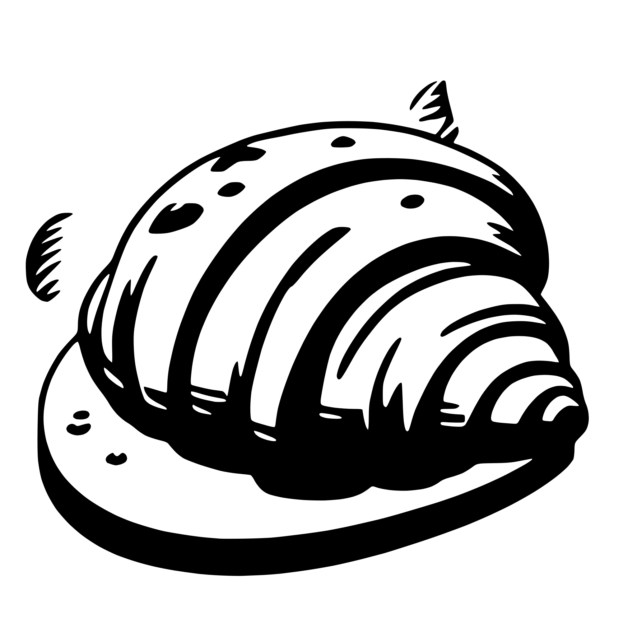 AI-generated SVG of a croissant