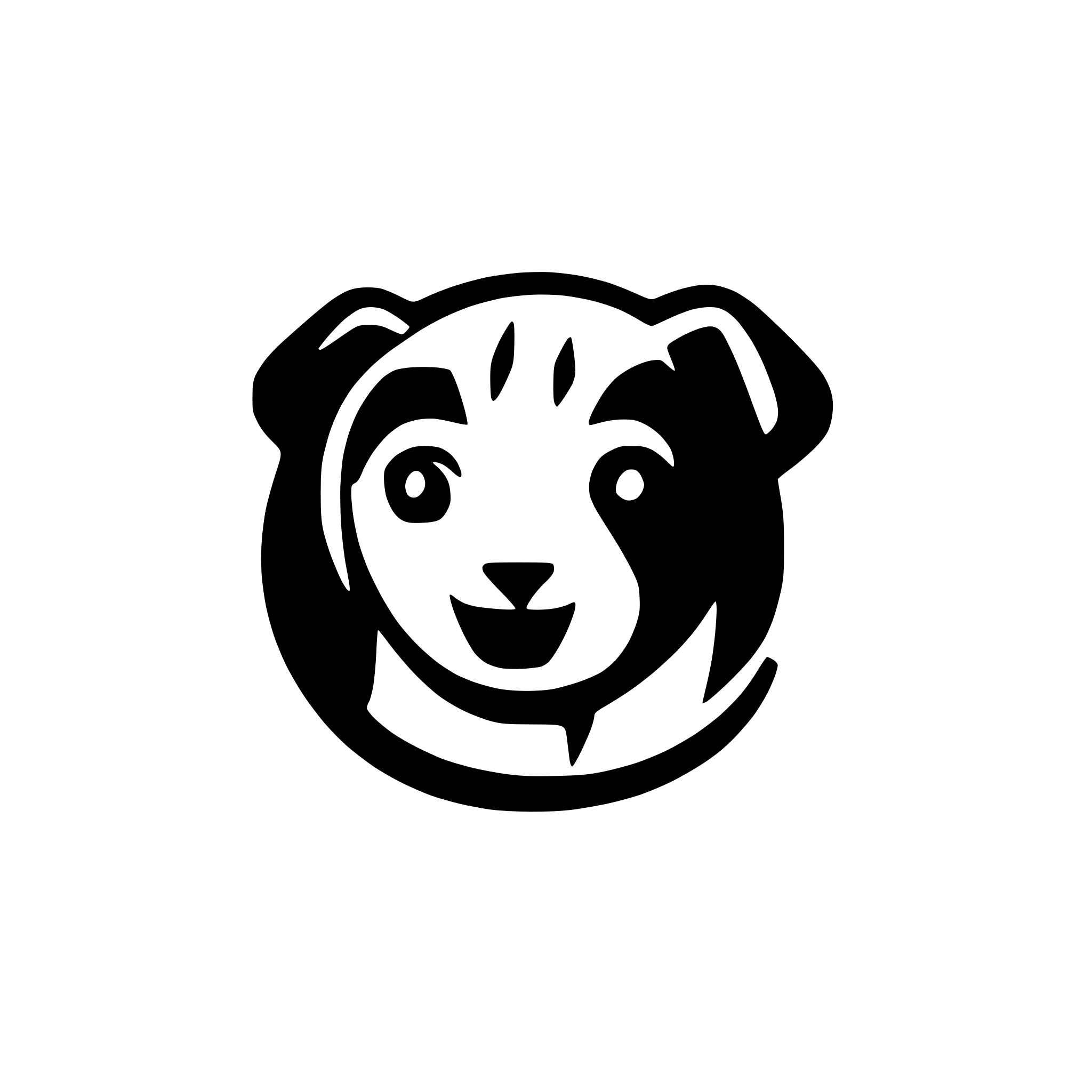 AI-generated SVG of a dog