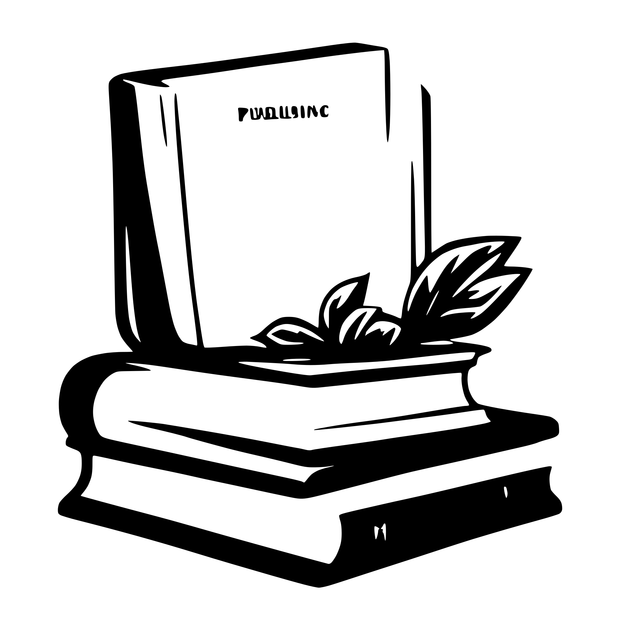 AI-generated SVG of a Book Publishing
