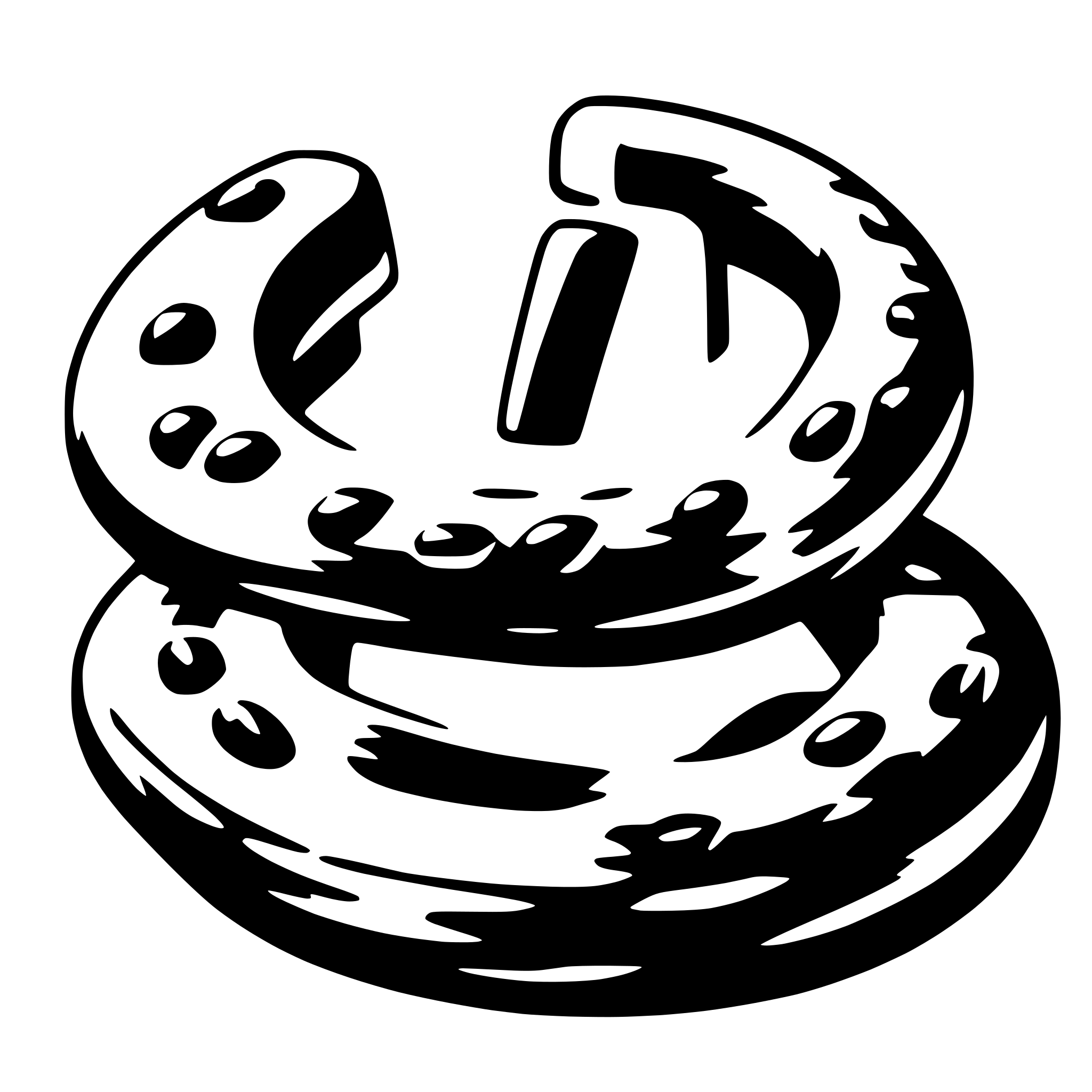 AI-generated SVG of a pretzel
