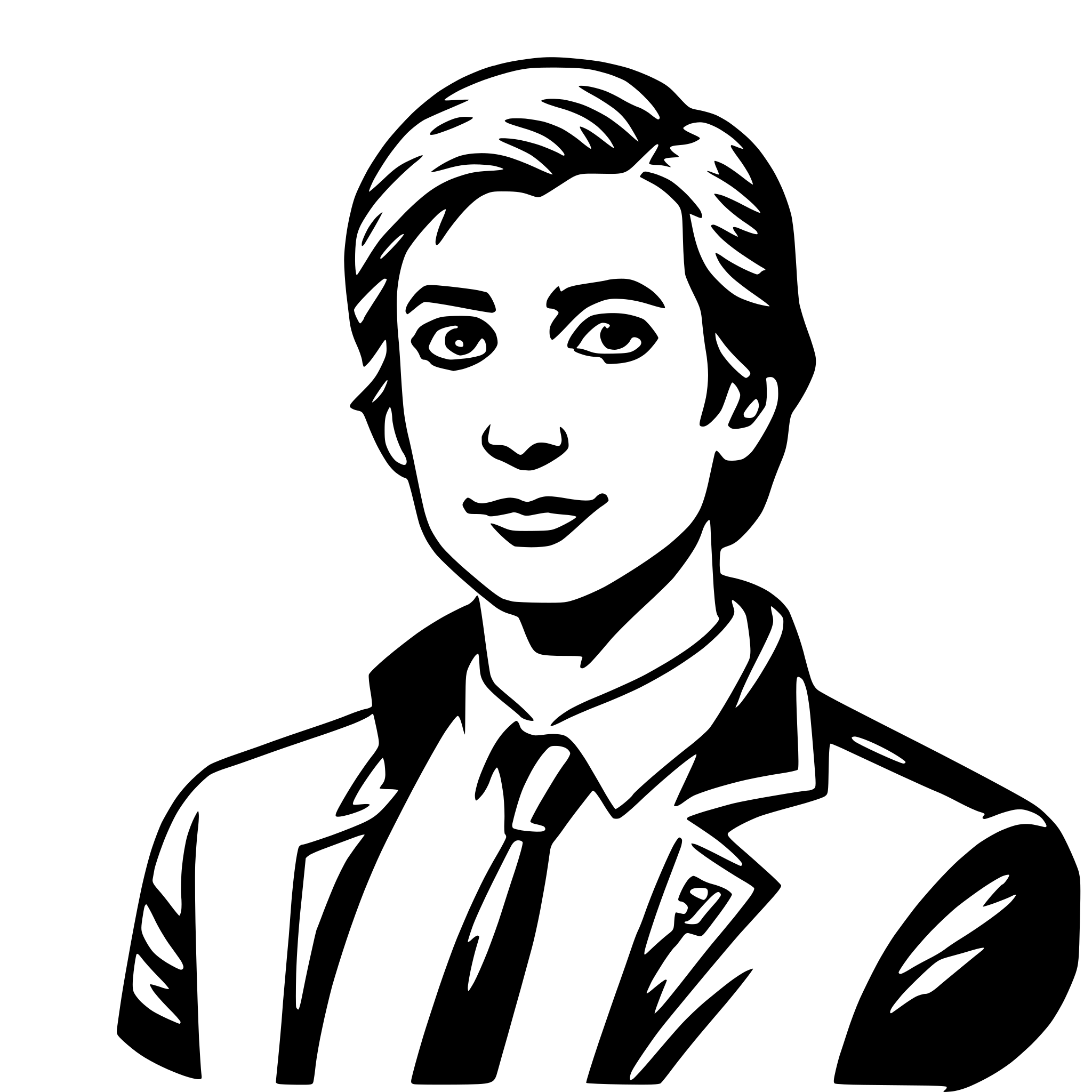 AI-generated SVG of 'consultant'