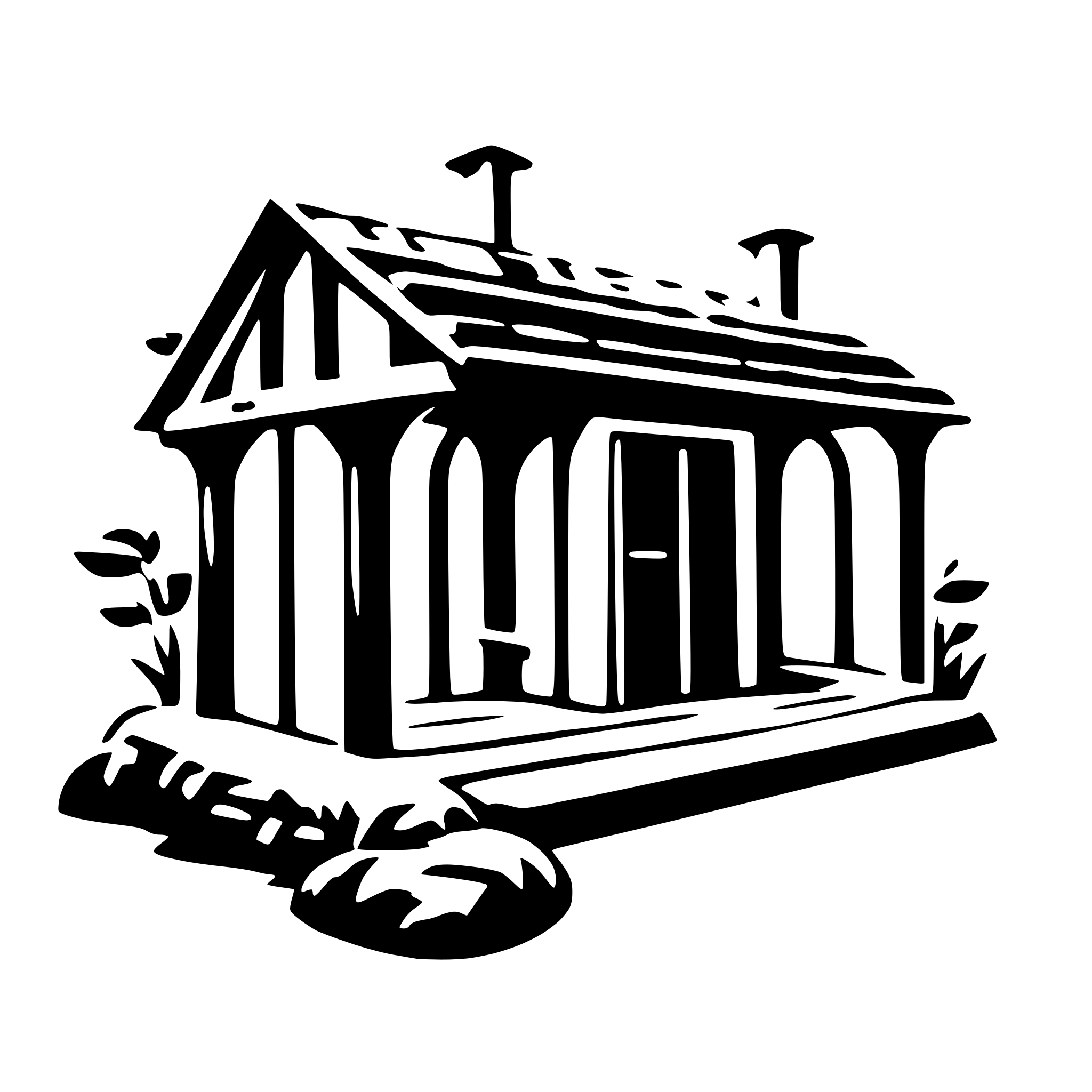 AI-generated SVG of 'galician horreo'