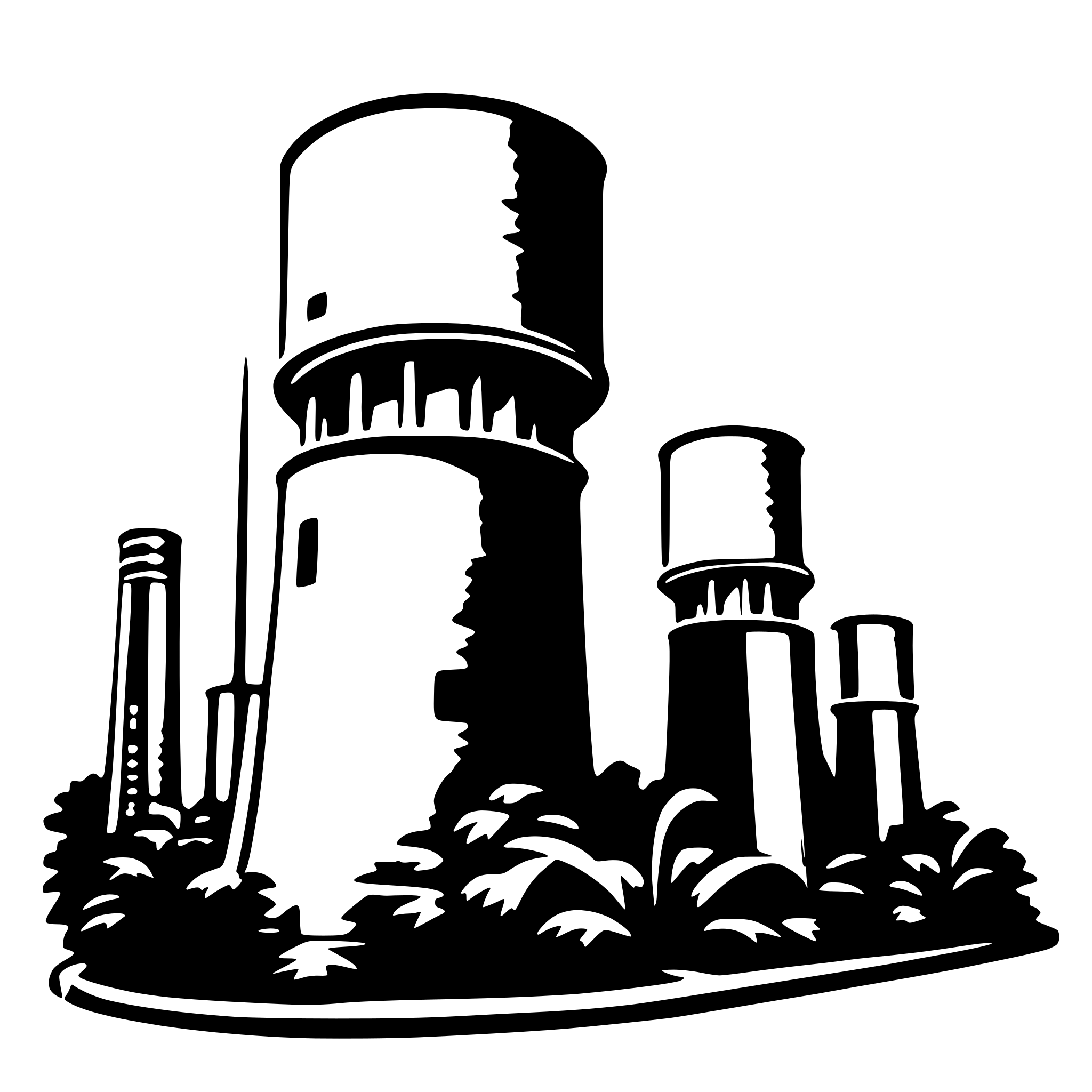 AI-generated SVG of 'Power Plant'