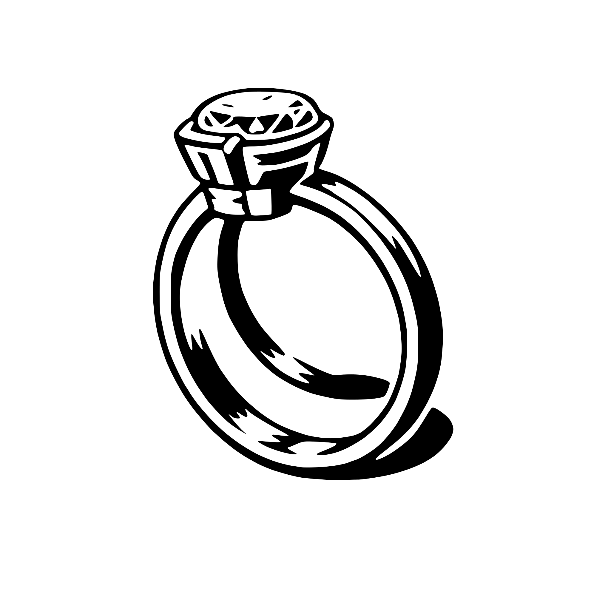 AI-generated SVG of 'engagement ring'