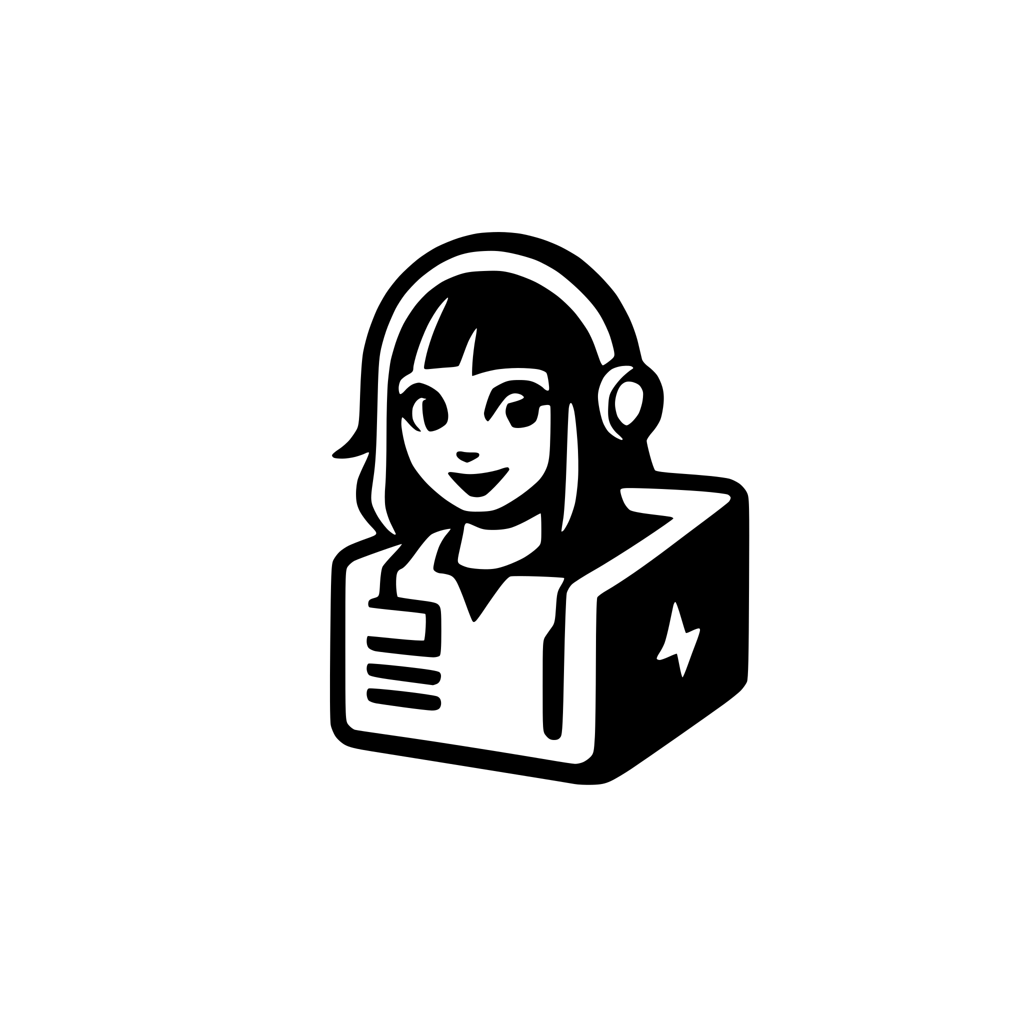 AI-generated SVG of 'The Technocore icon'