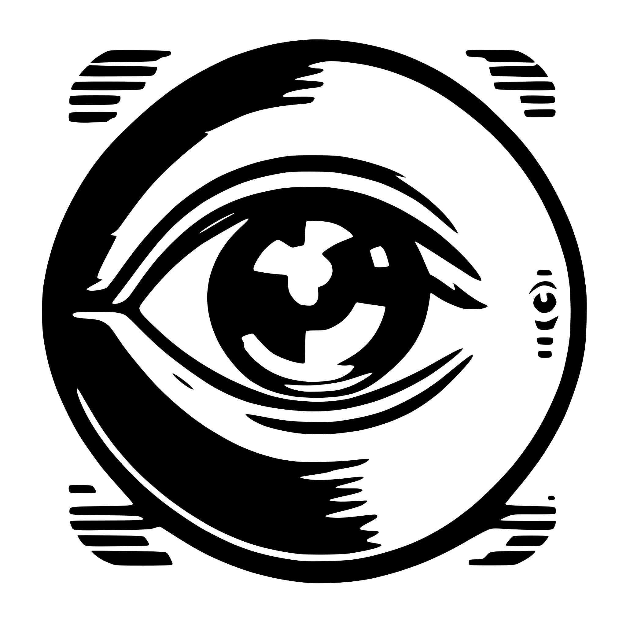 AI-generated SVG of a circuit eye