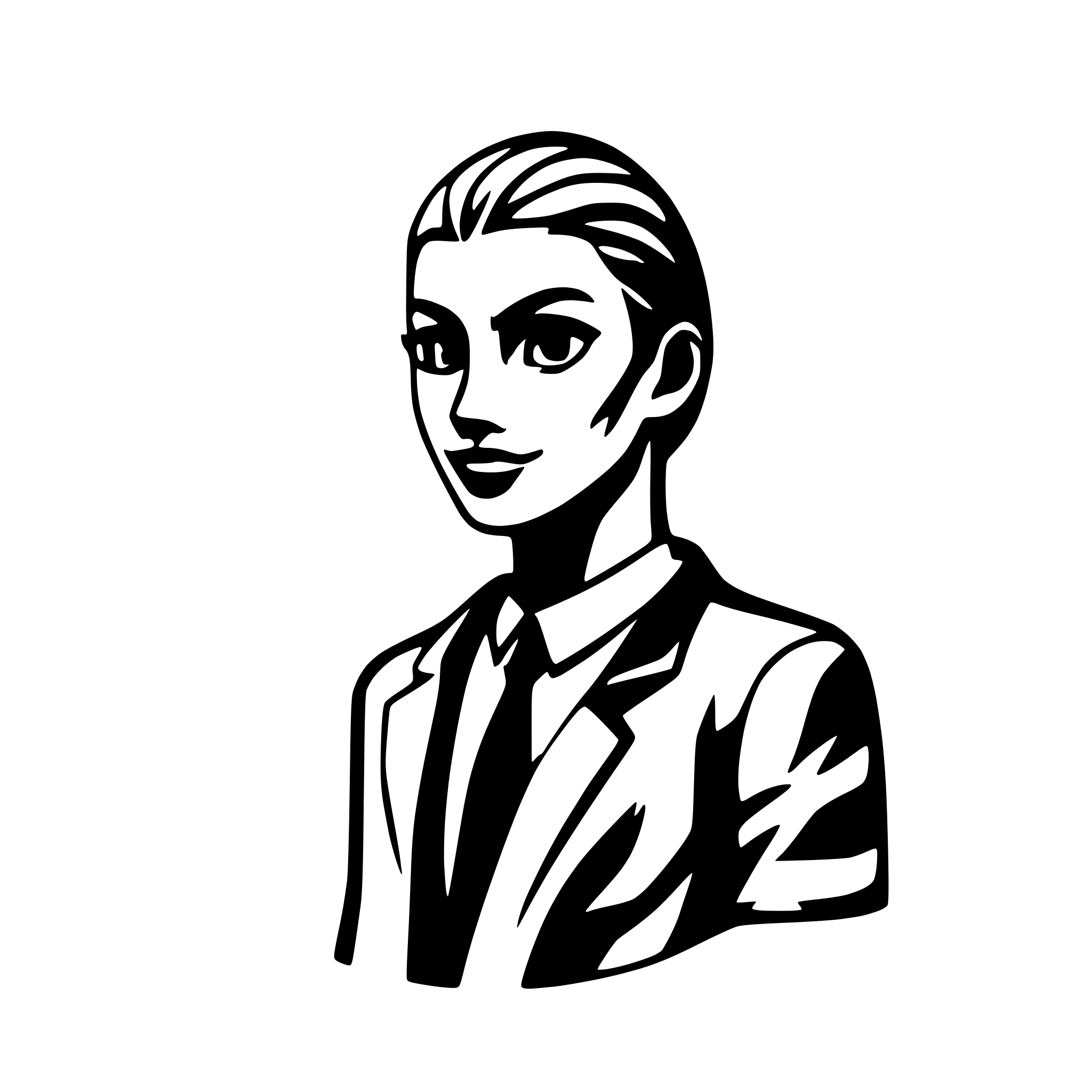 AI-generated SVG of 'man'