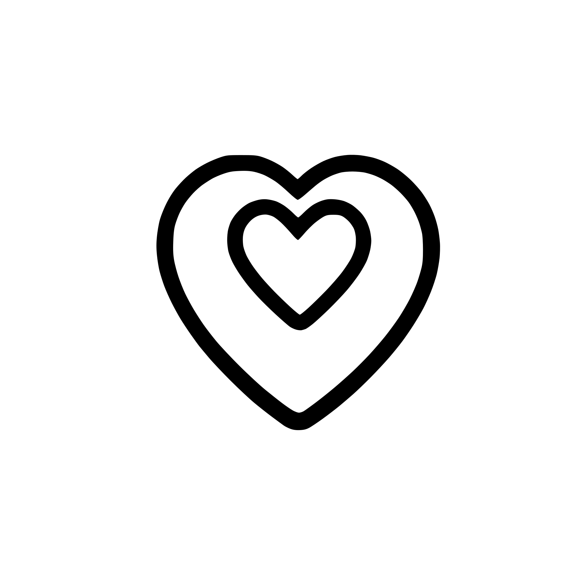 AI-generated SVG of a Heart icon with not sharp point