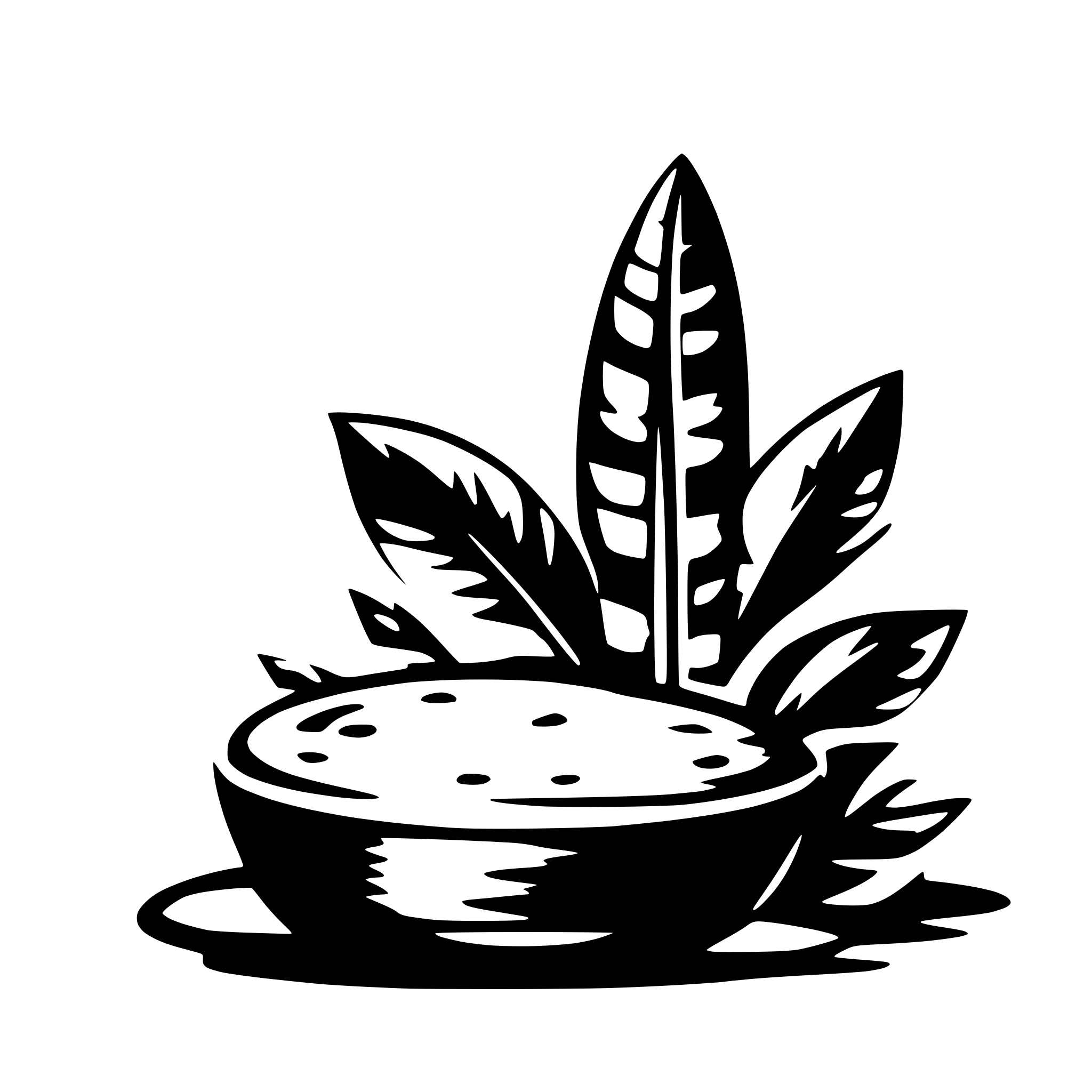 AI-generated SVG of 'black on bottom to white on top'
